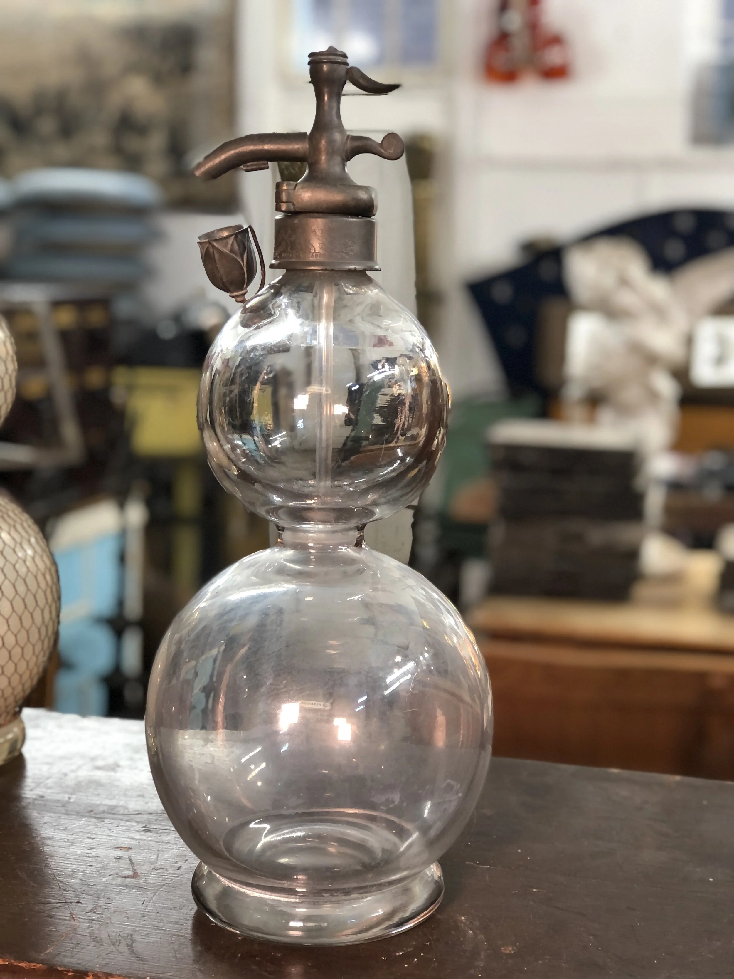 Large Antique Seltzer Bottle