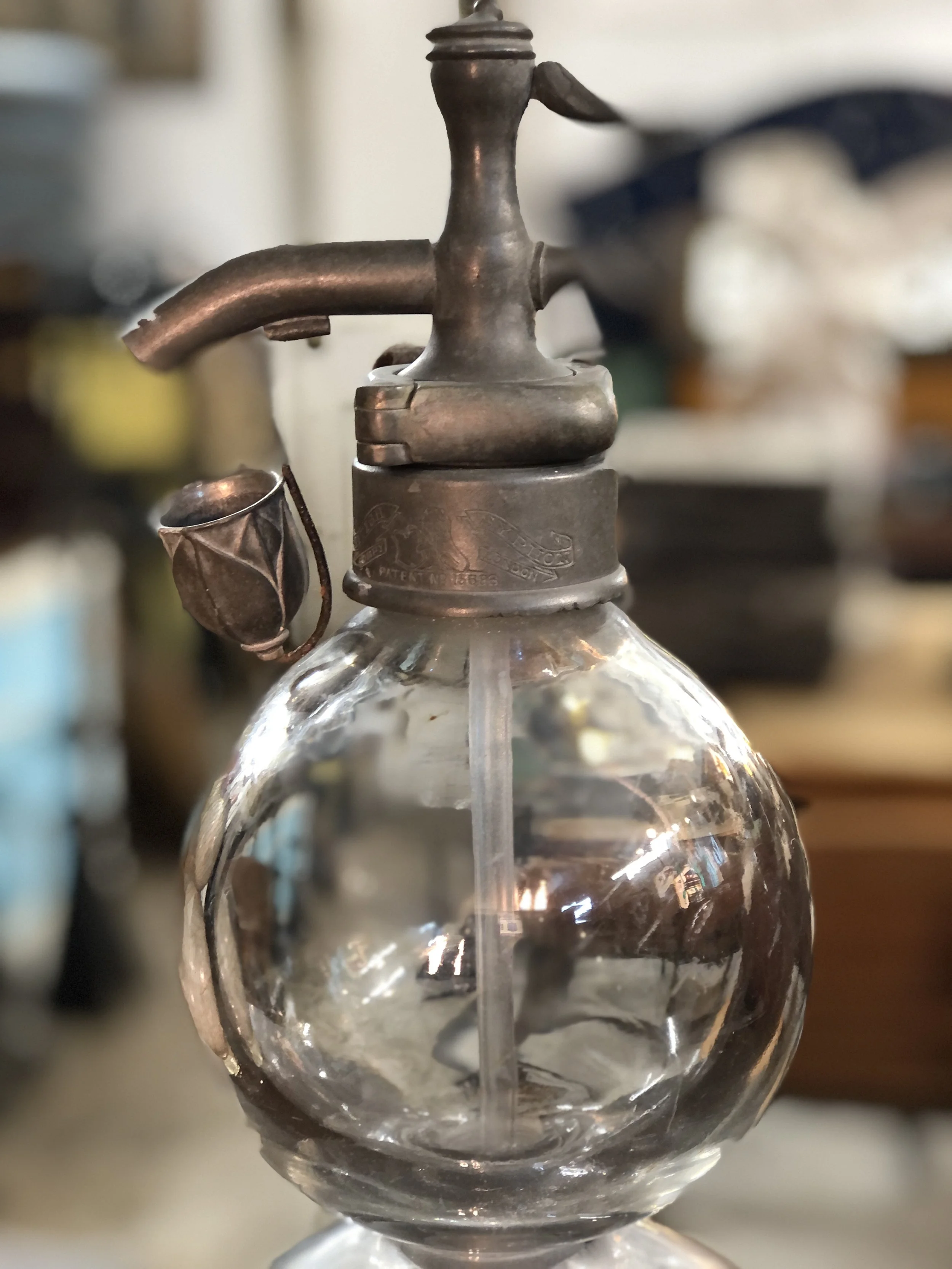 Large Antique Seltzer Bottle