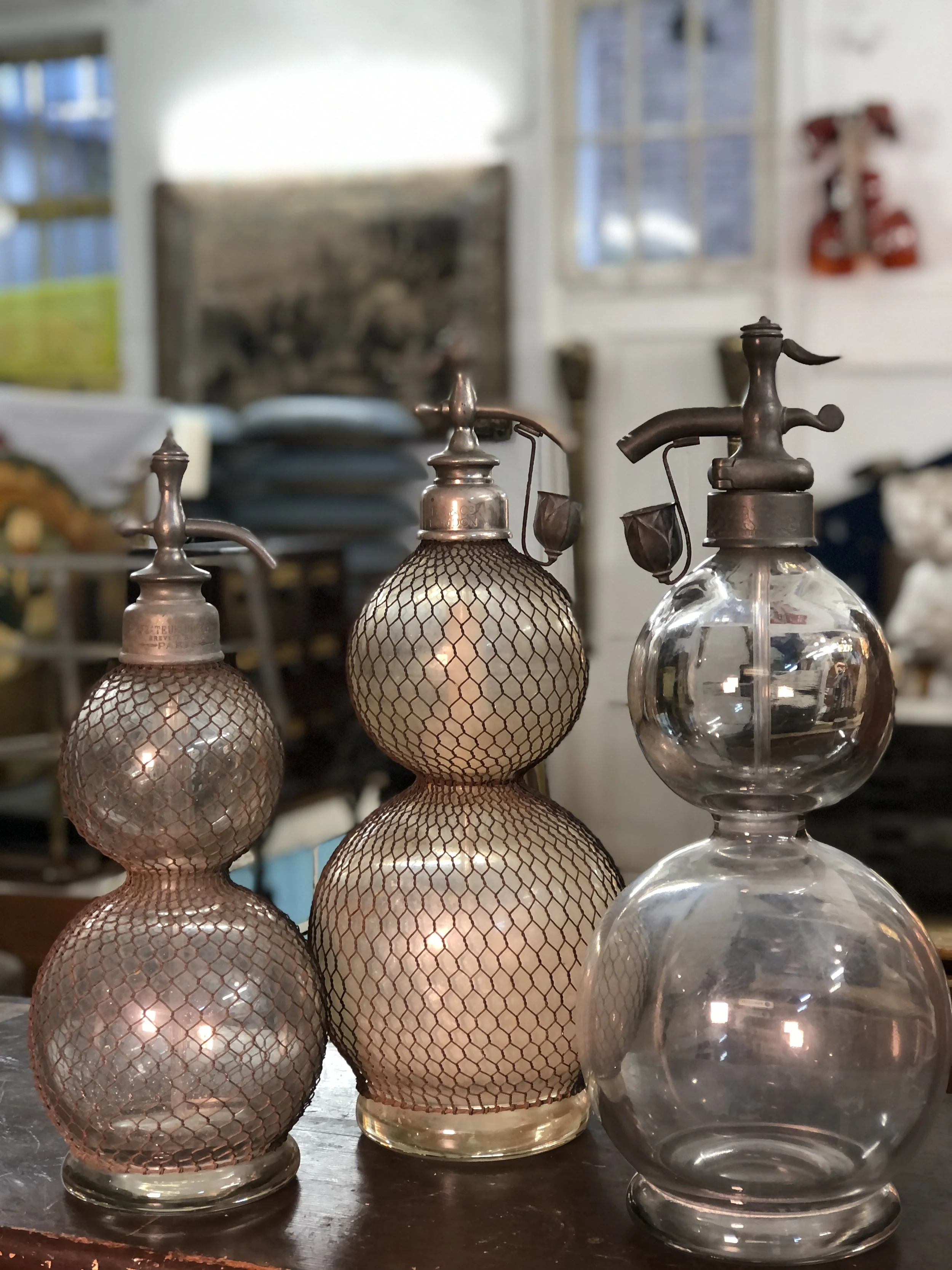 Large Antique Seltzer Bottle