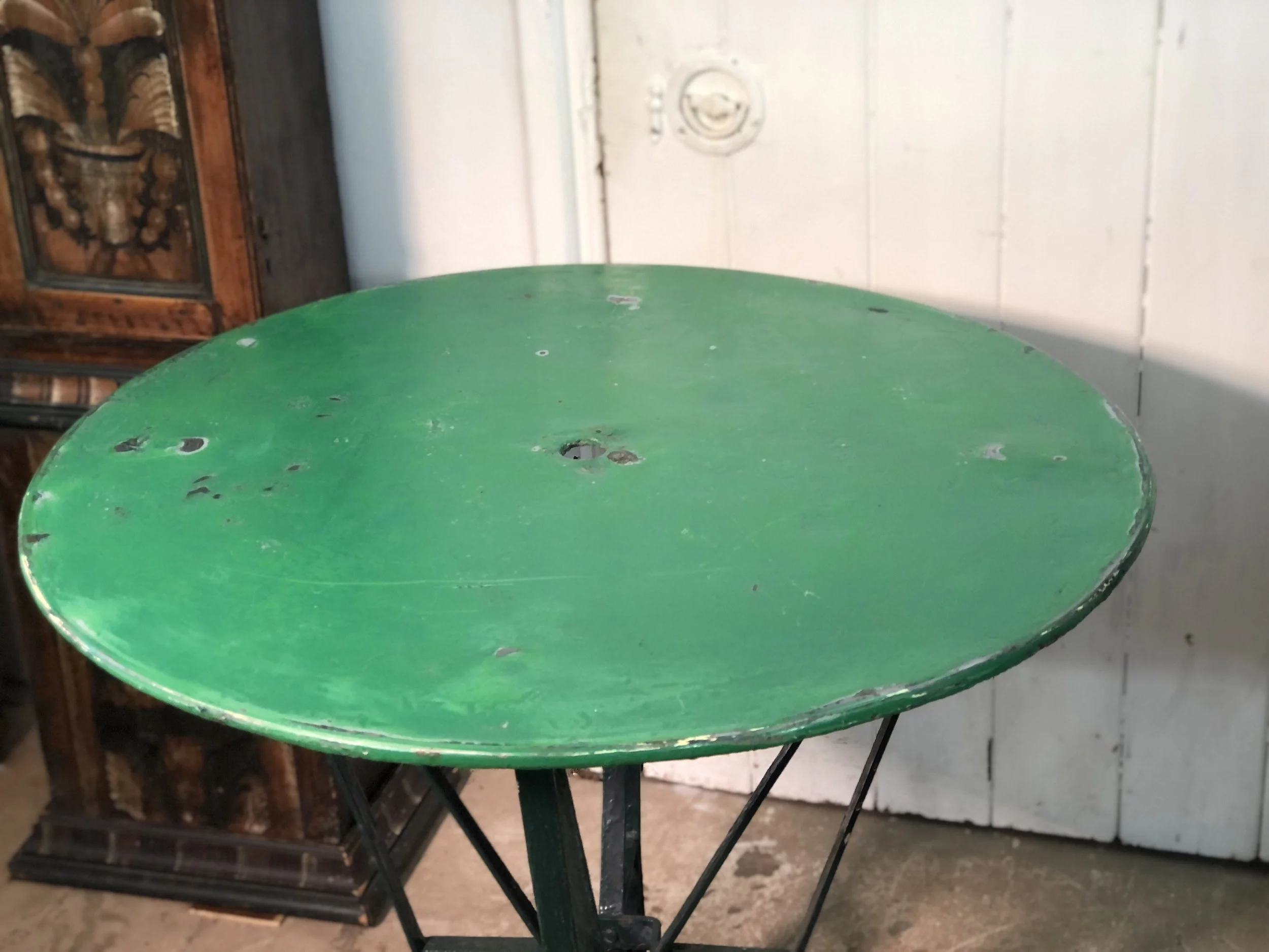 Vintage French Bistro Table