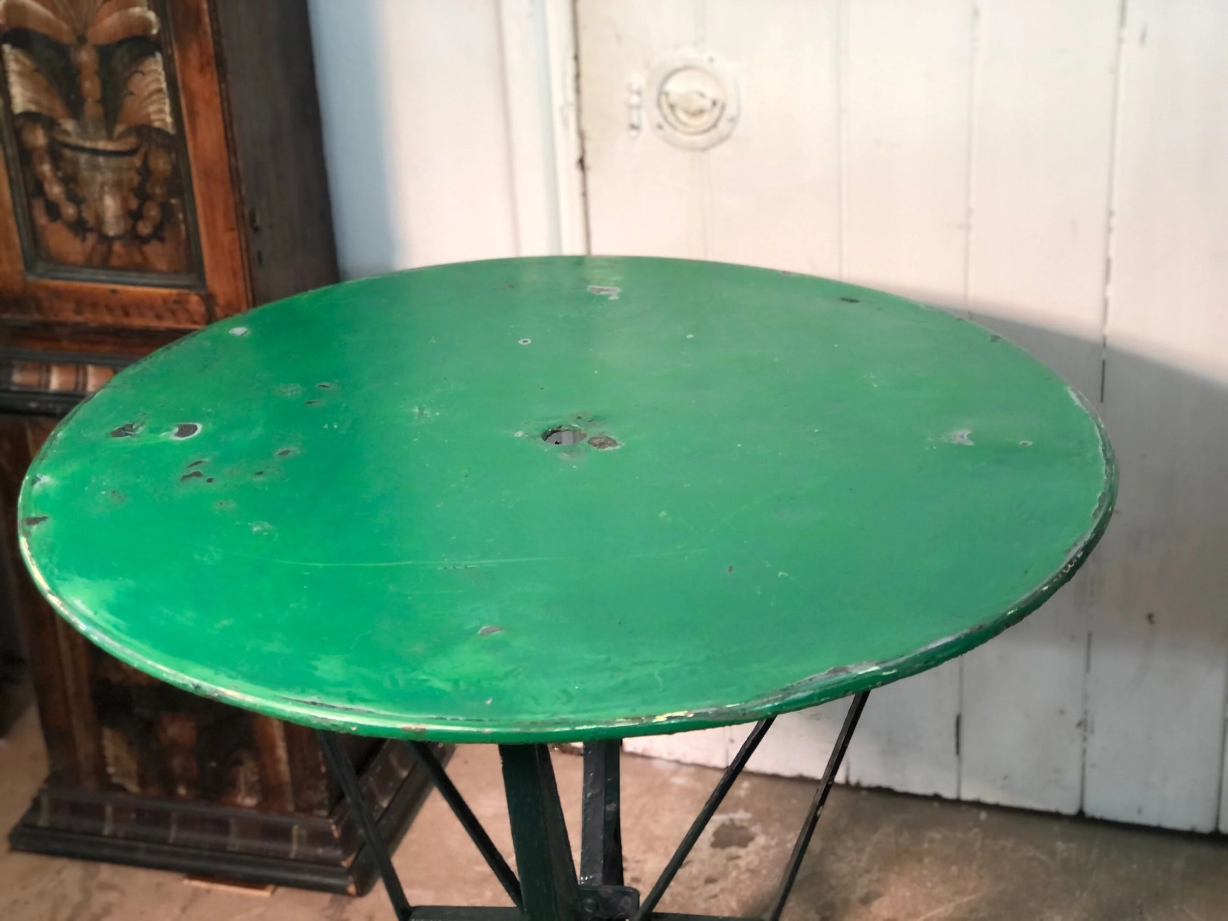 Vintage French Bistro Table
