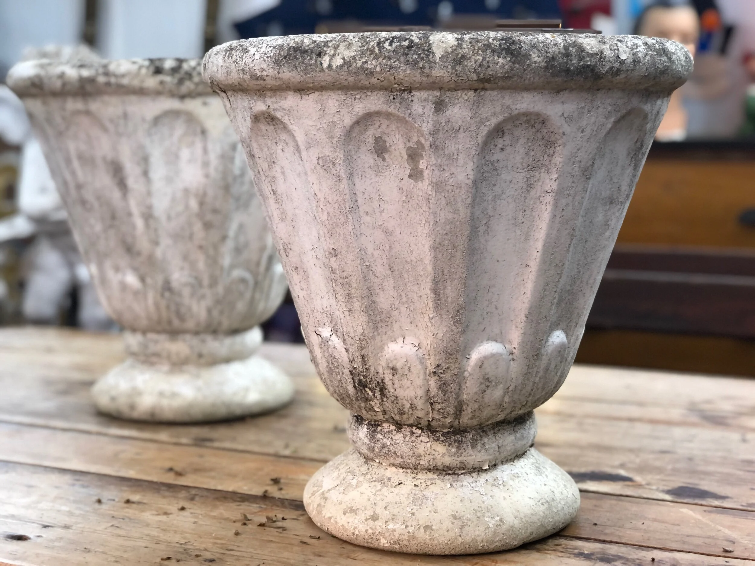 Pair Grandon Fres planters