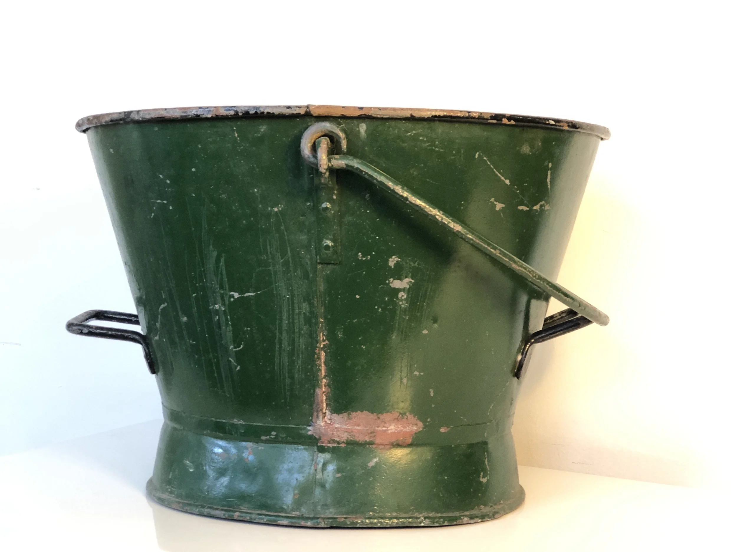 Victorian Painted Bucket