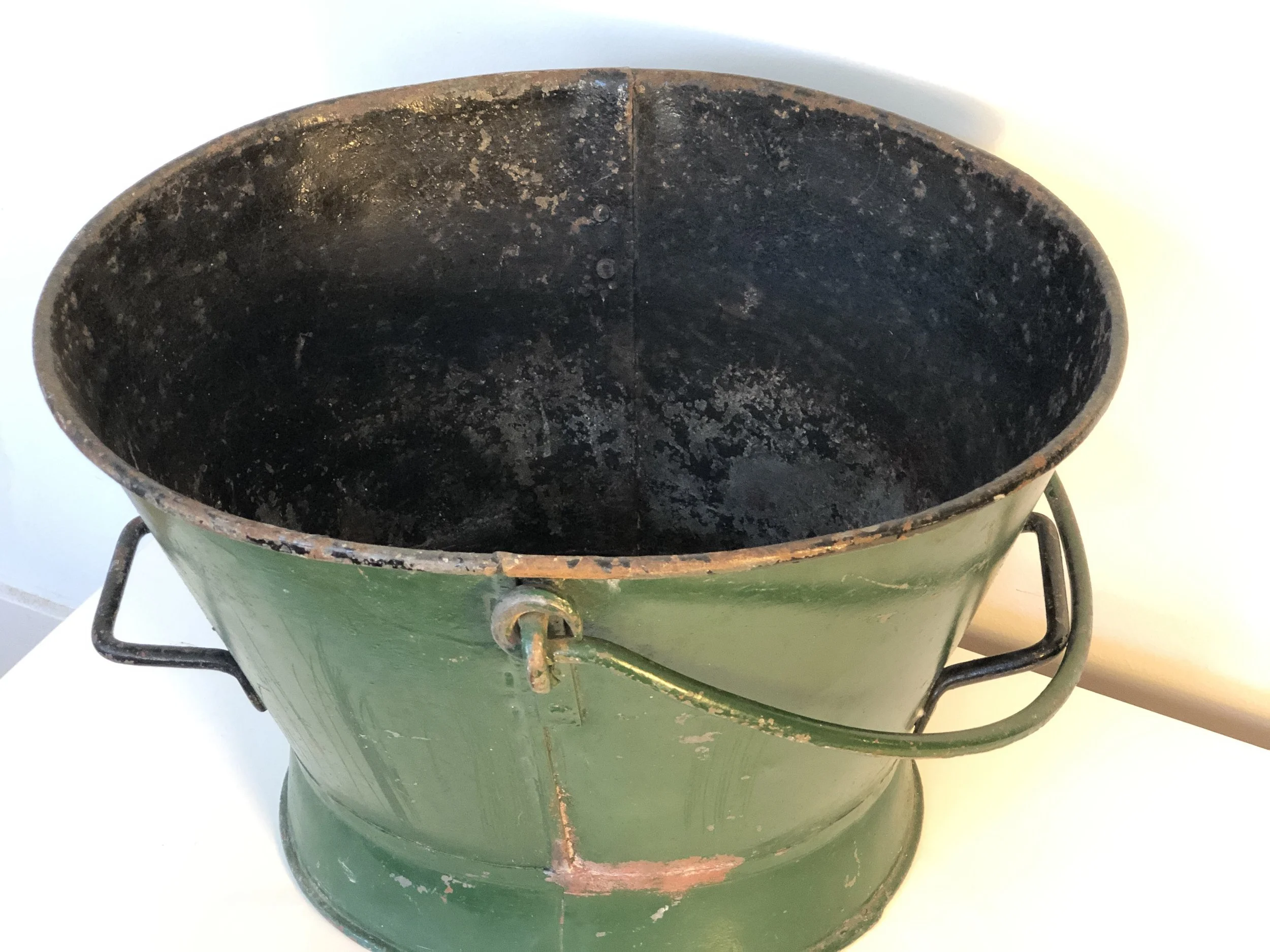 Victorian Painted Bucket