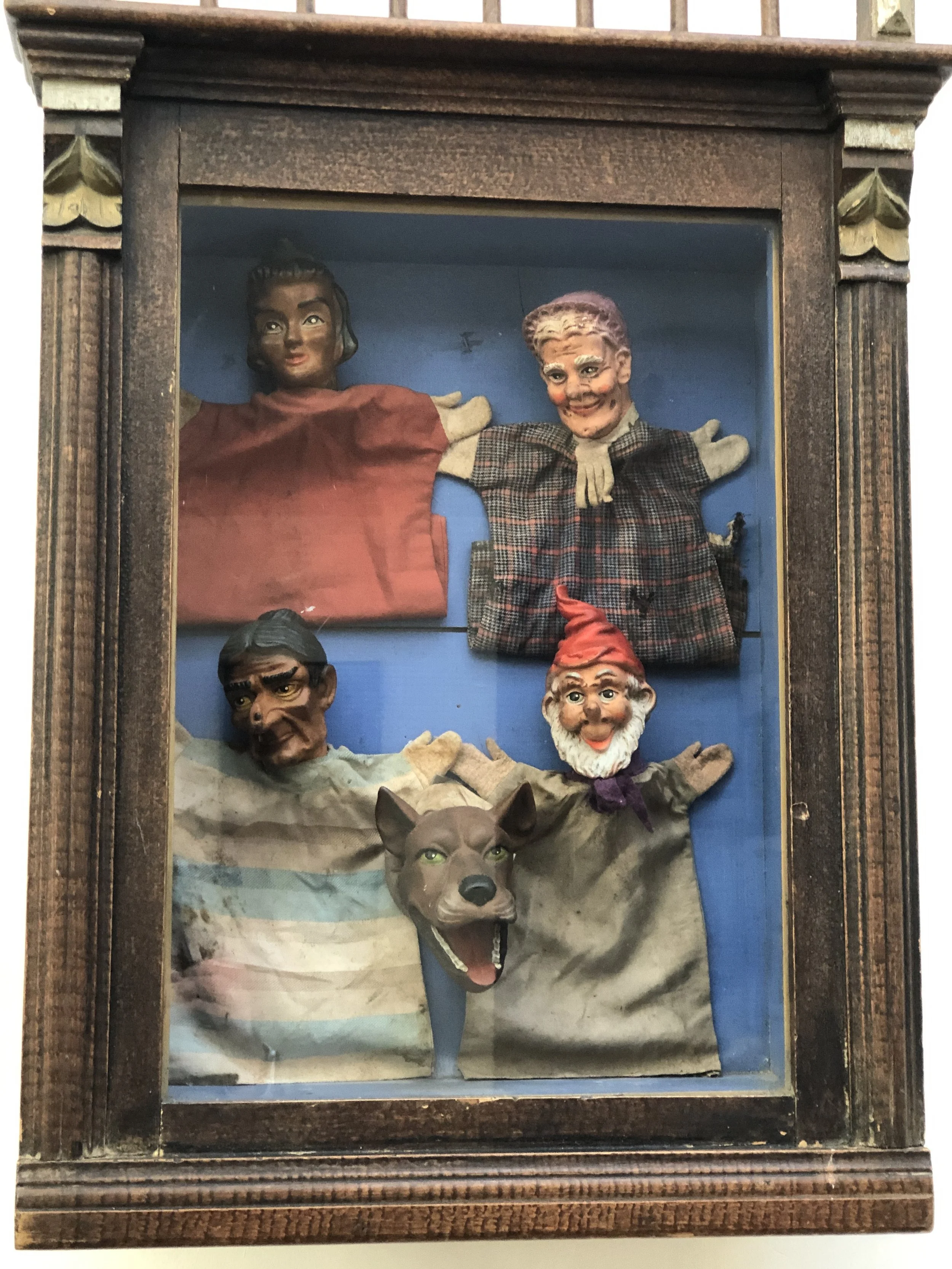 Antique Red Riding Hood Puppets