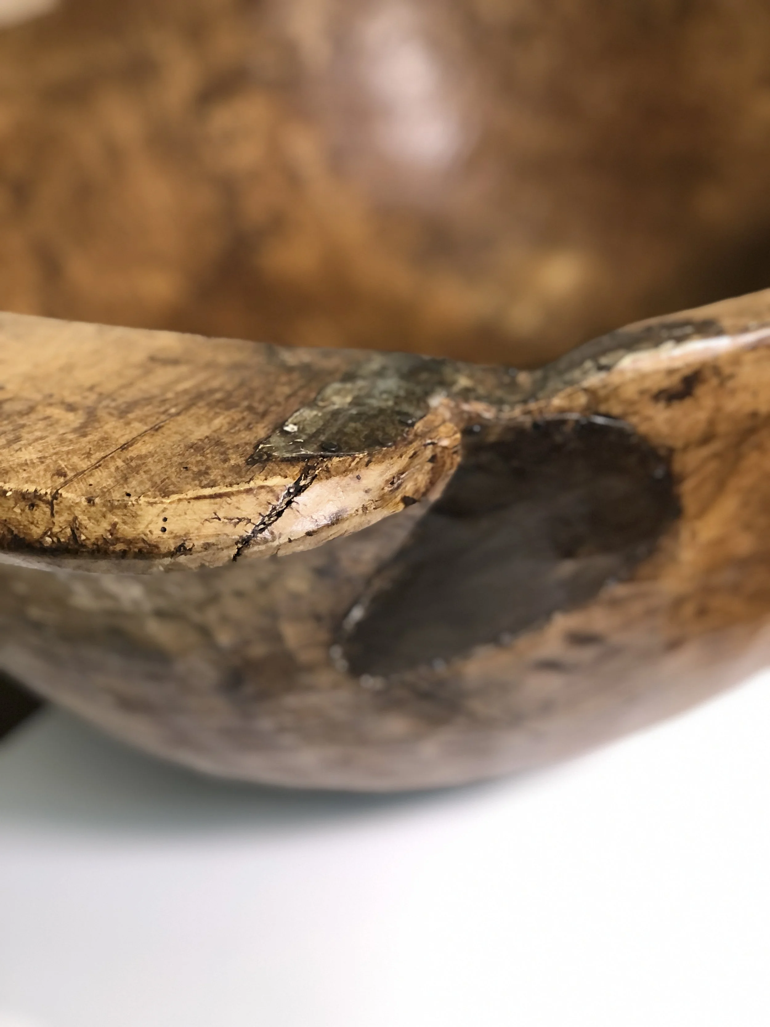 Extra Large Antique Dough Bowl