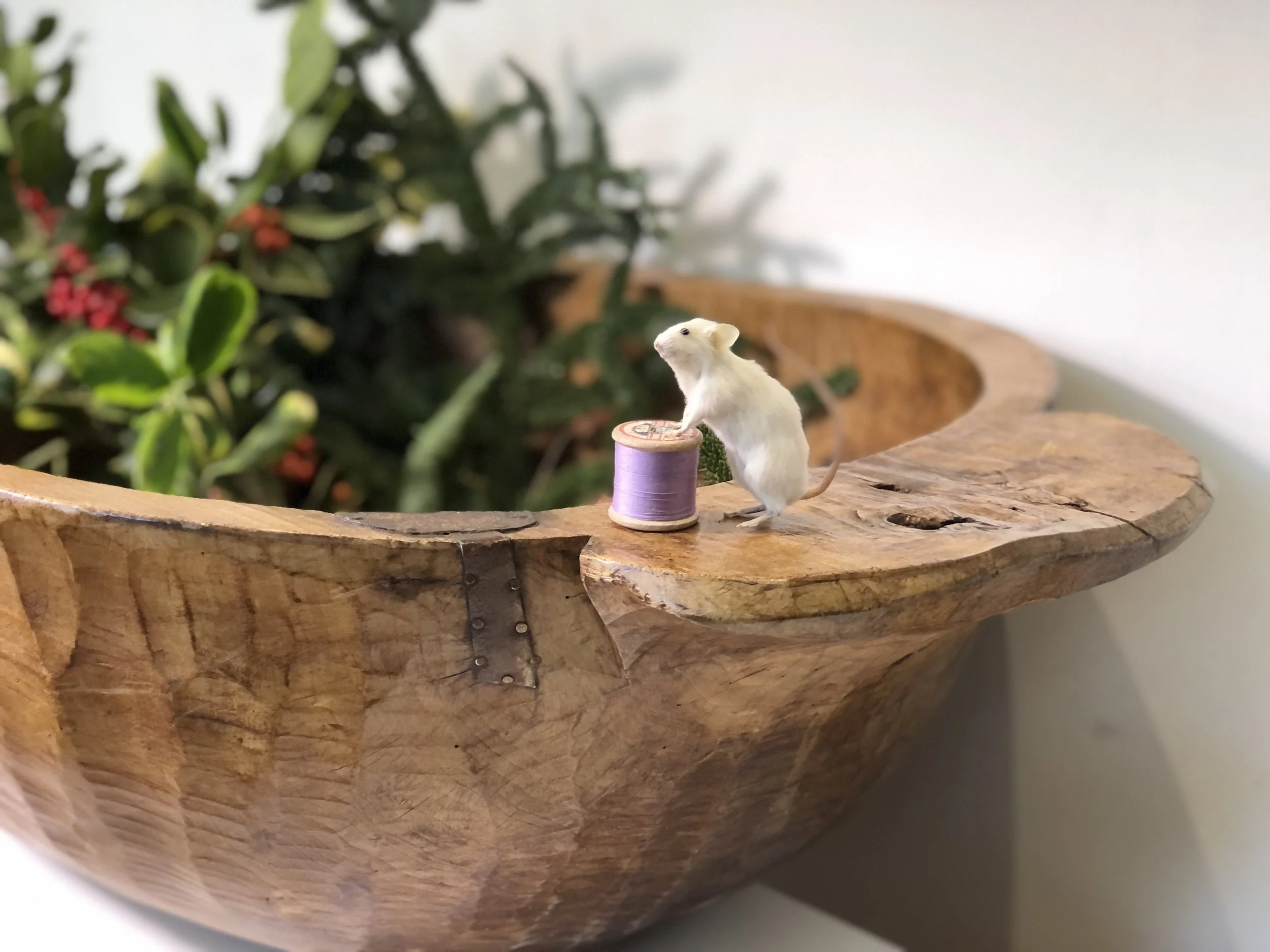 Extra Large Antique Dough Bowl