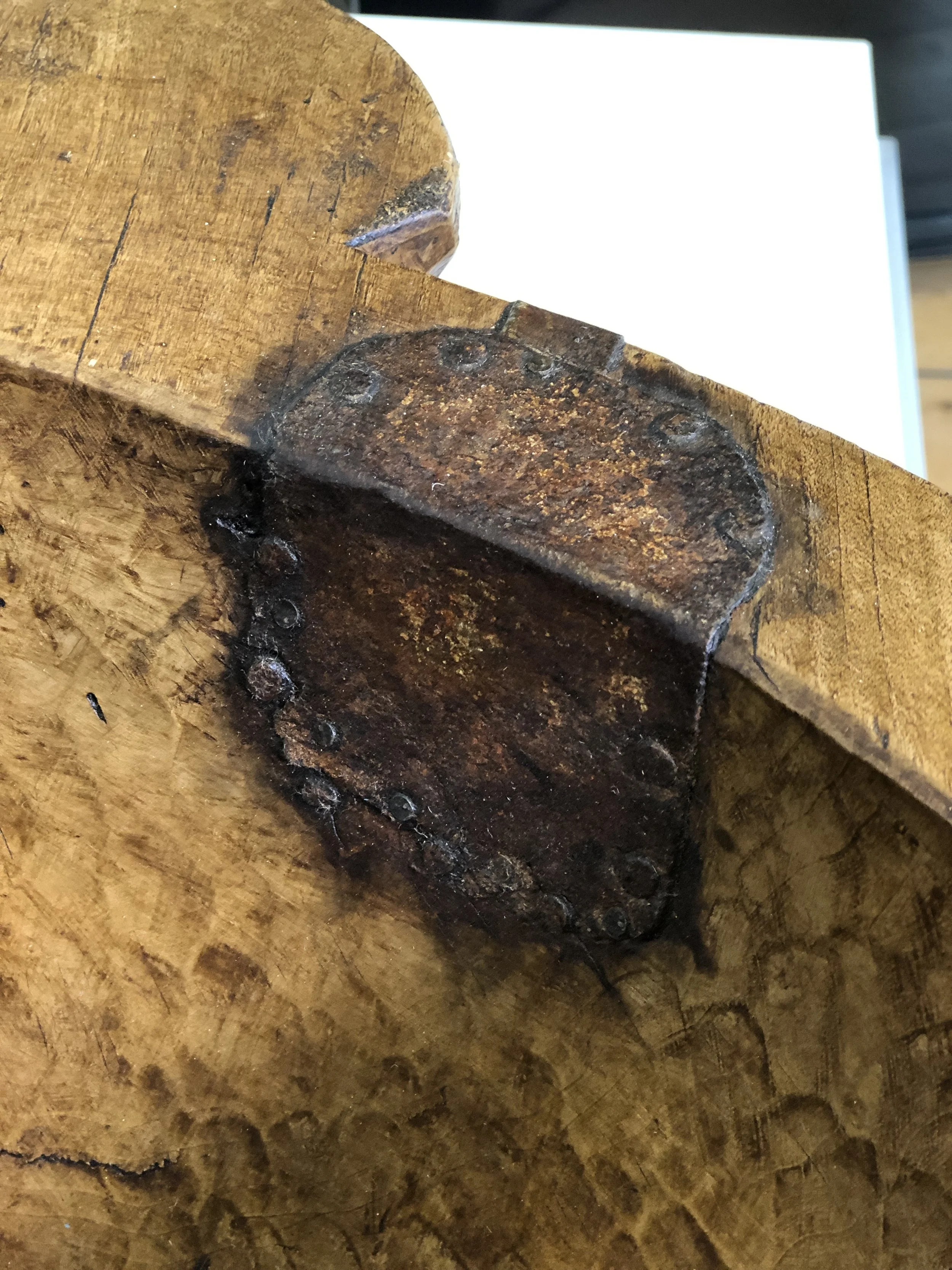 Extra Large Antique Dough Bowl