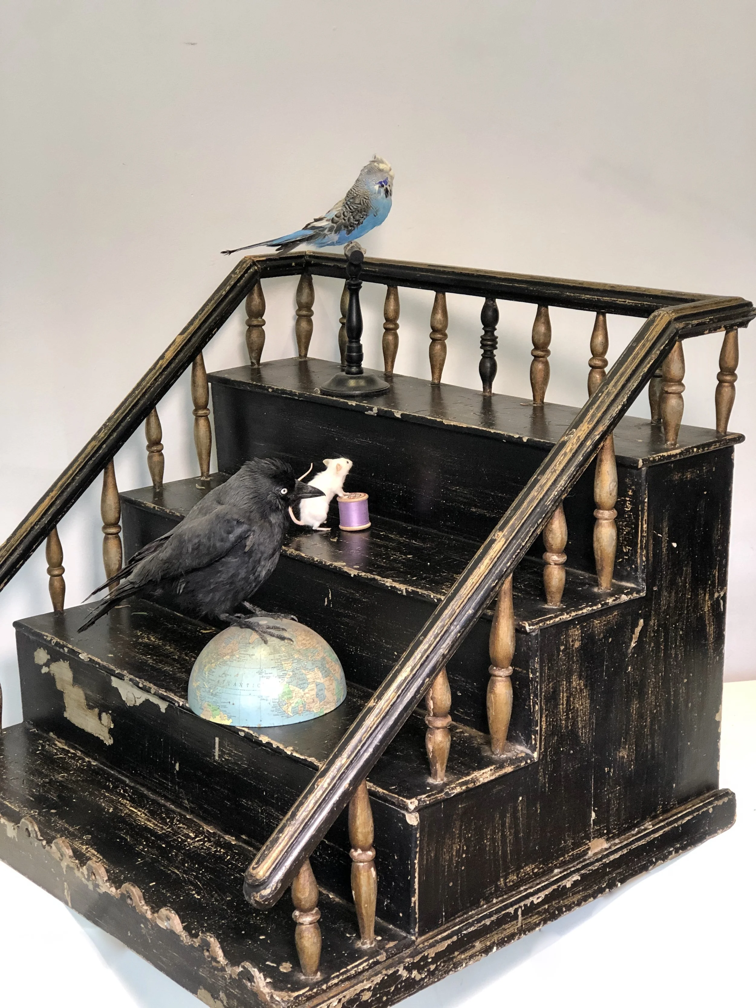 Early 20th Century Shop Display Staircase