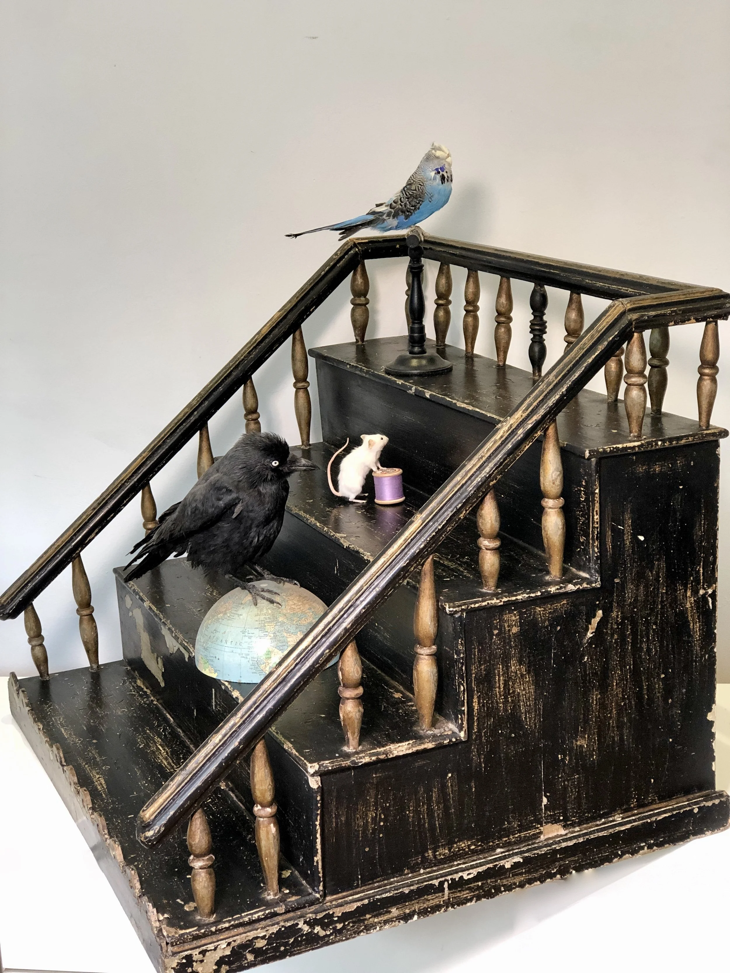 Early 20th Century Shop Display Staircase