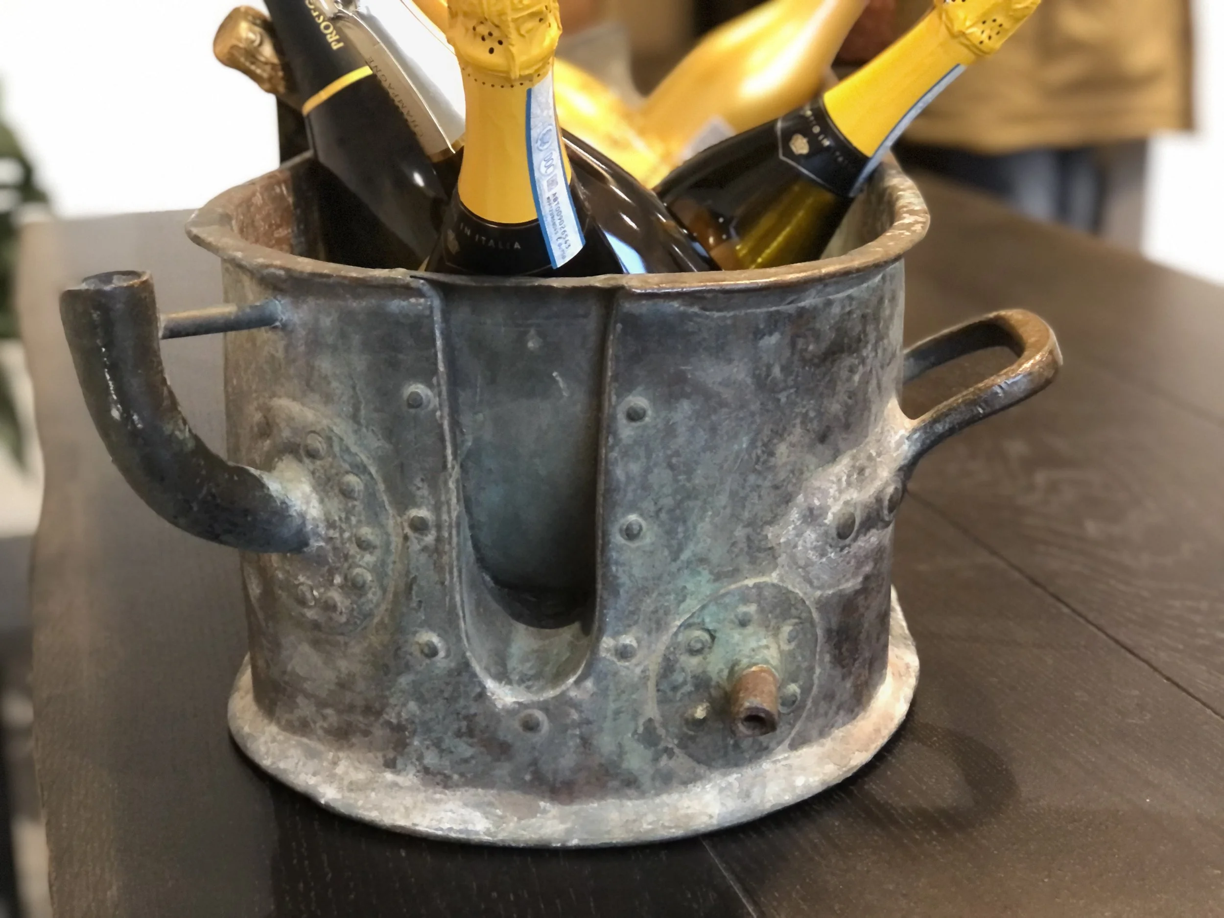 Antique French Copper Vat