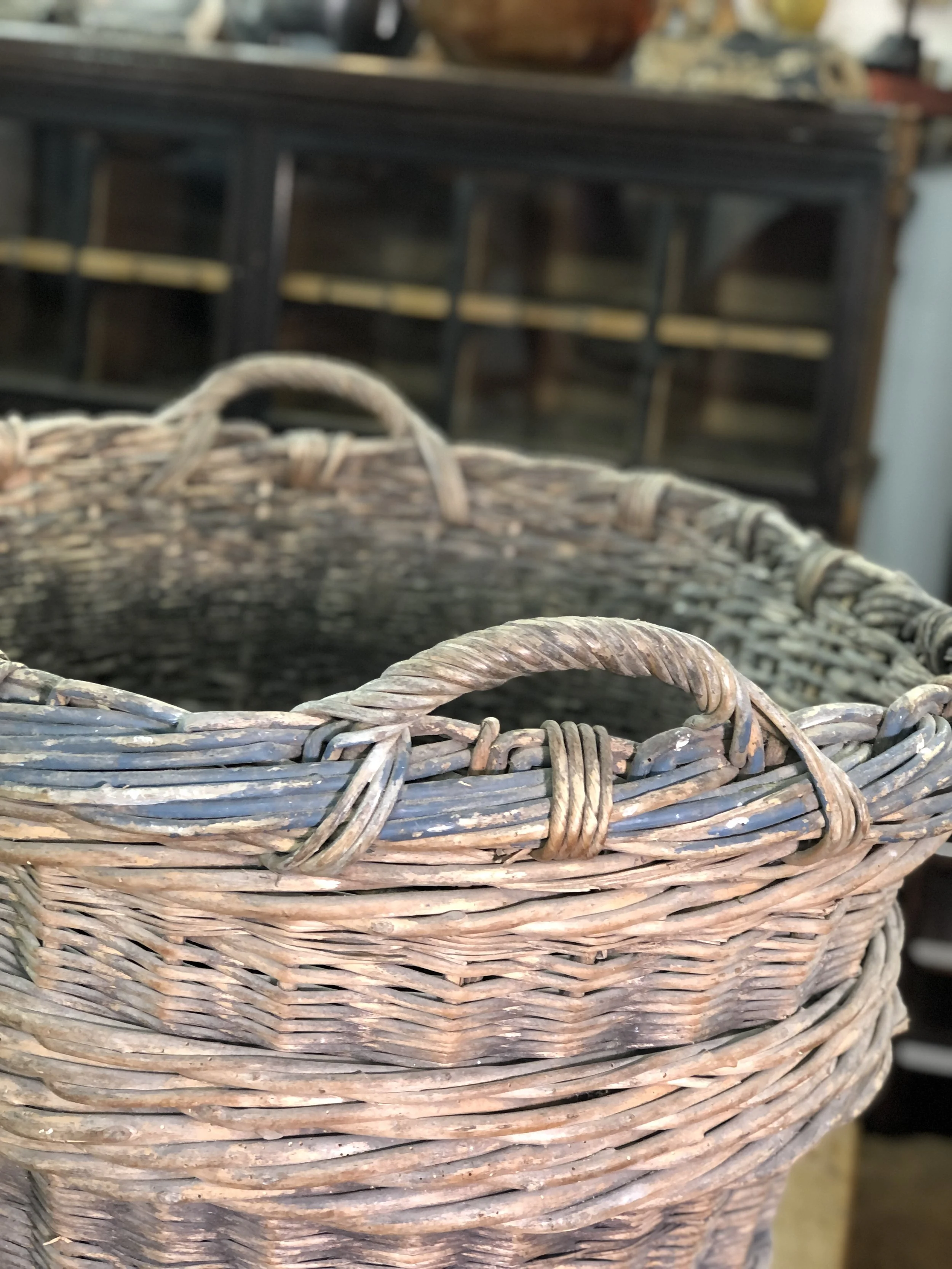 Antique Grape Basket