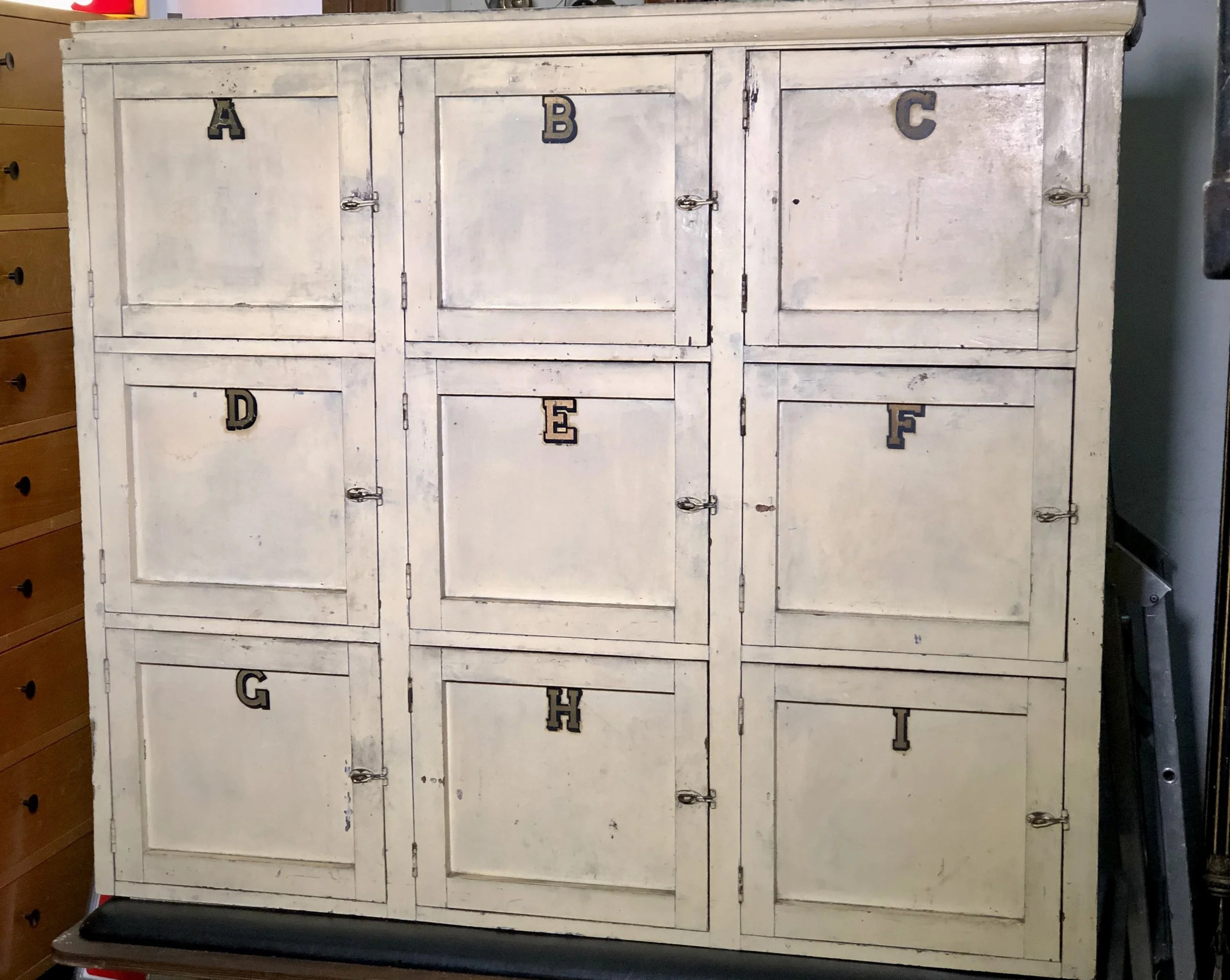 Vintage Painted Lockers