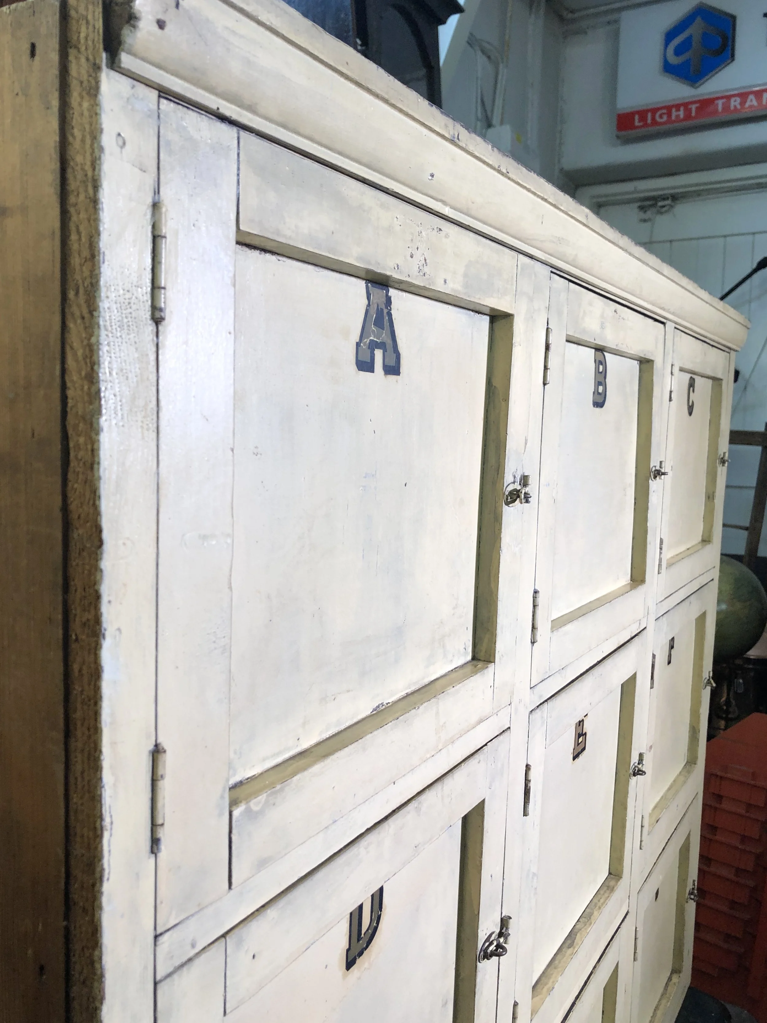 Vintage Painted Lockers