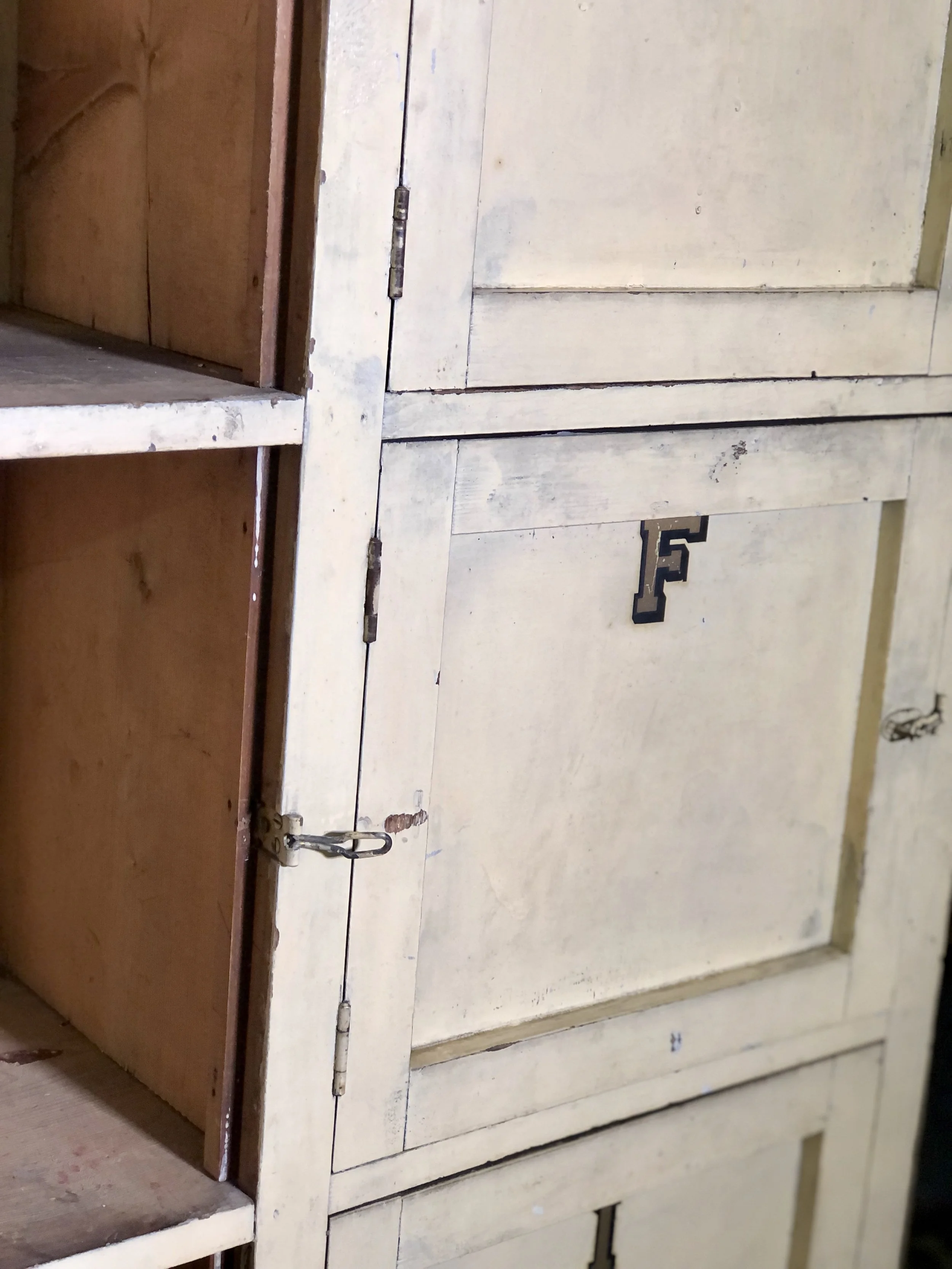 Vintage Painted Lockers