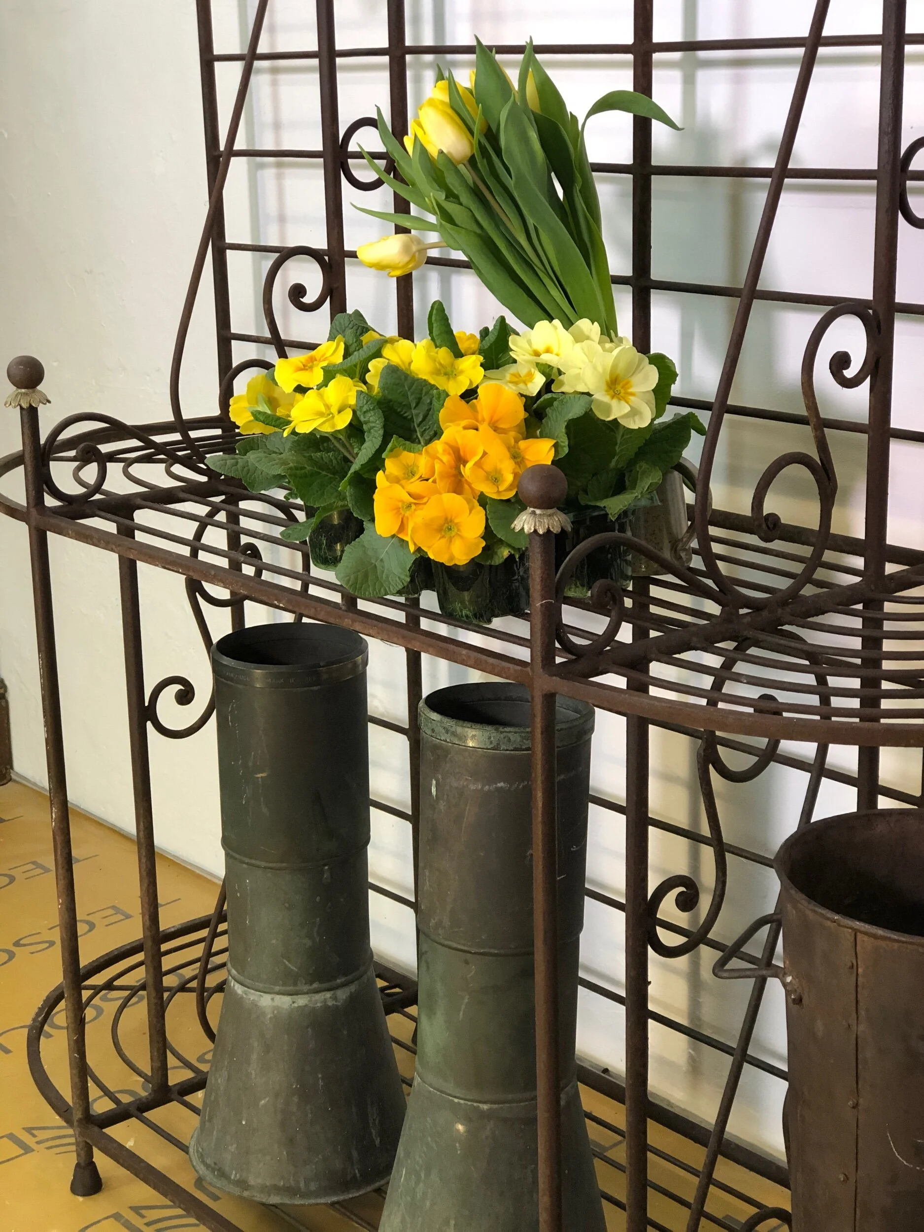 French Antique Boulangerie Stand