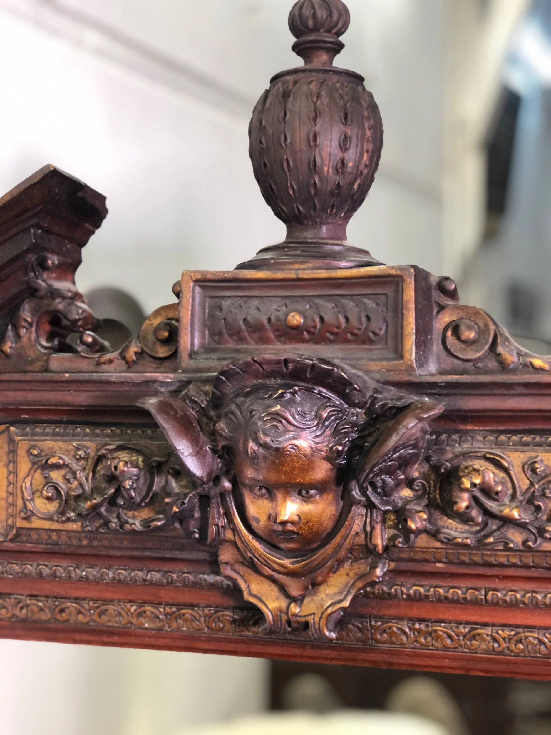 Antique Empire Mirror Digs Interiors