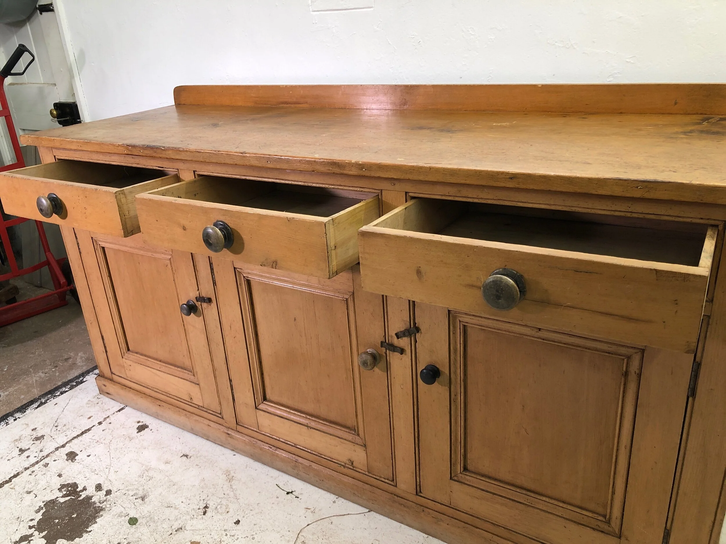 Victorian Scottish PIne Dresser Base Digs Interiors