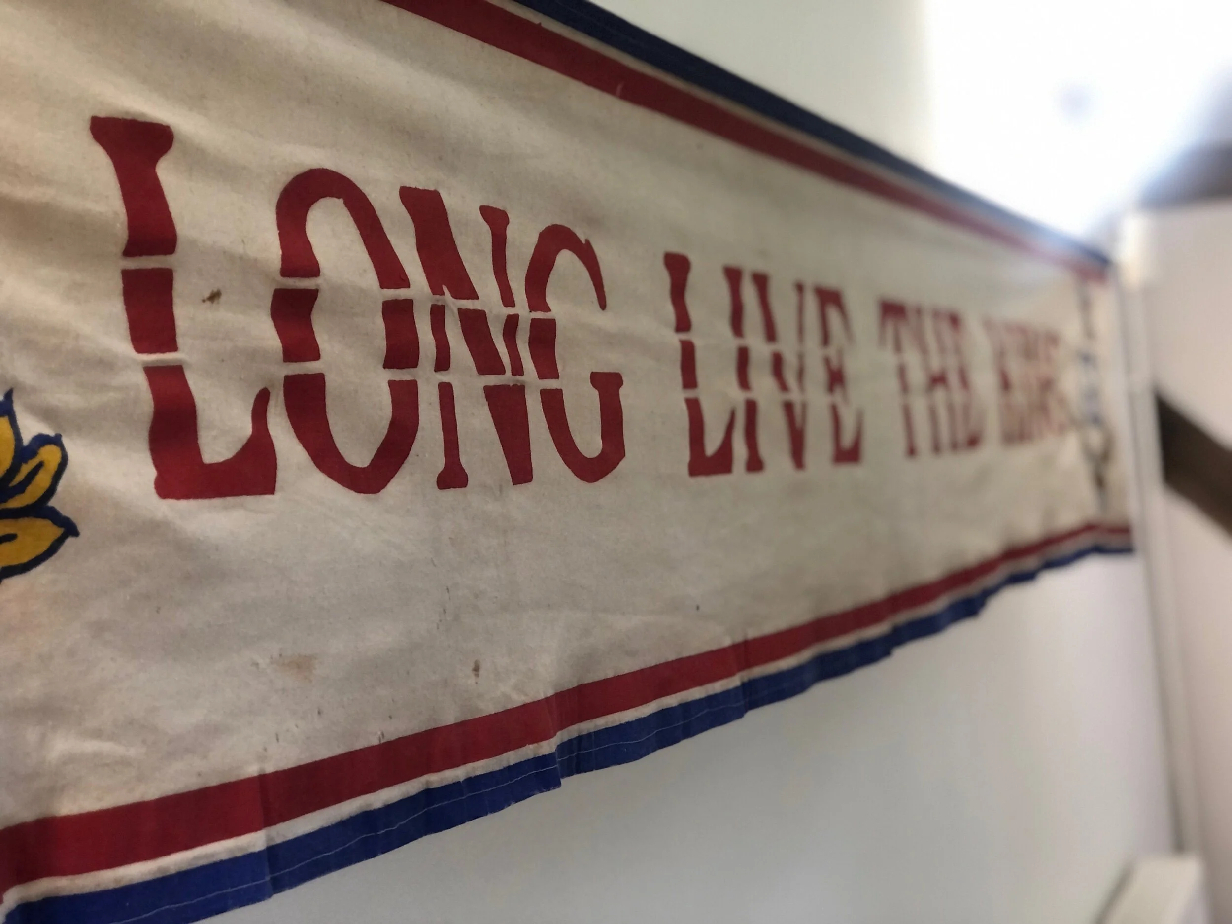 George VI Coronation Banner Digs Interiors