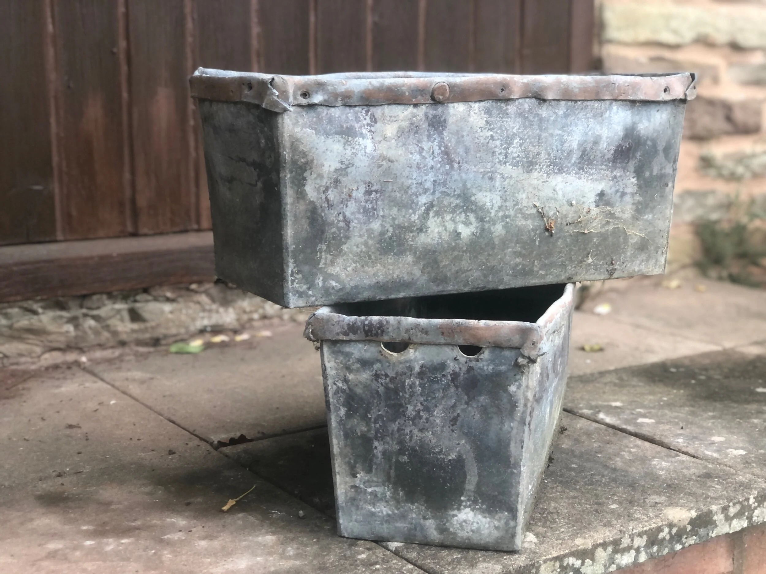 19th Century Lead Cistern