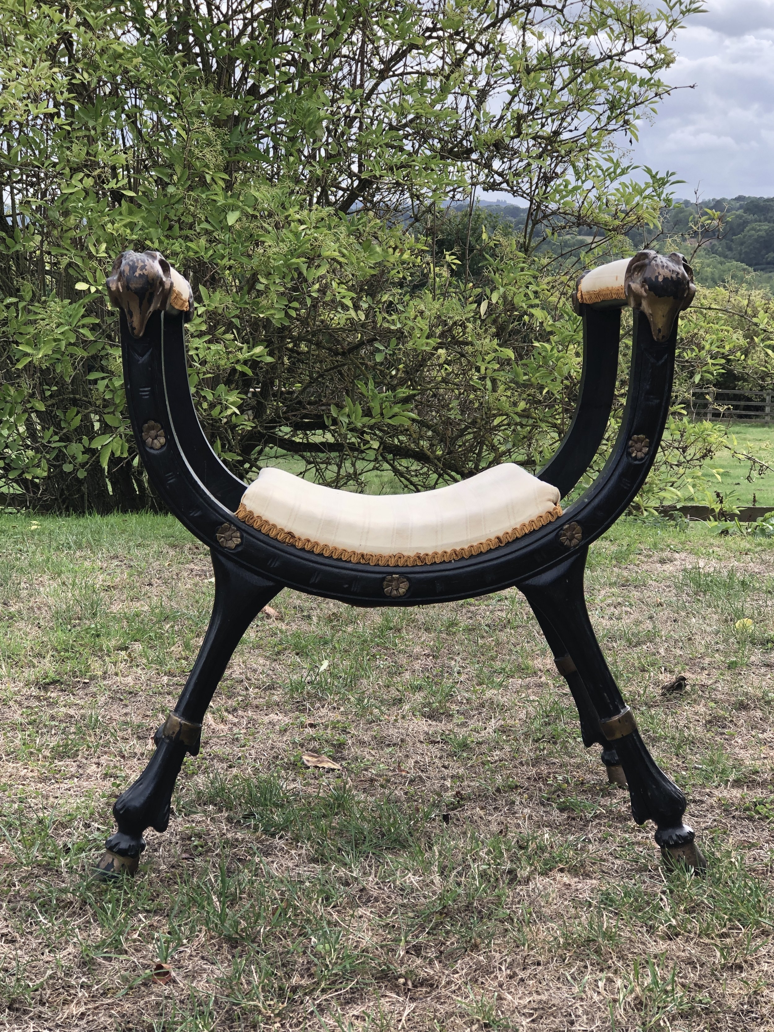 curule stools