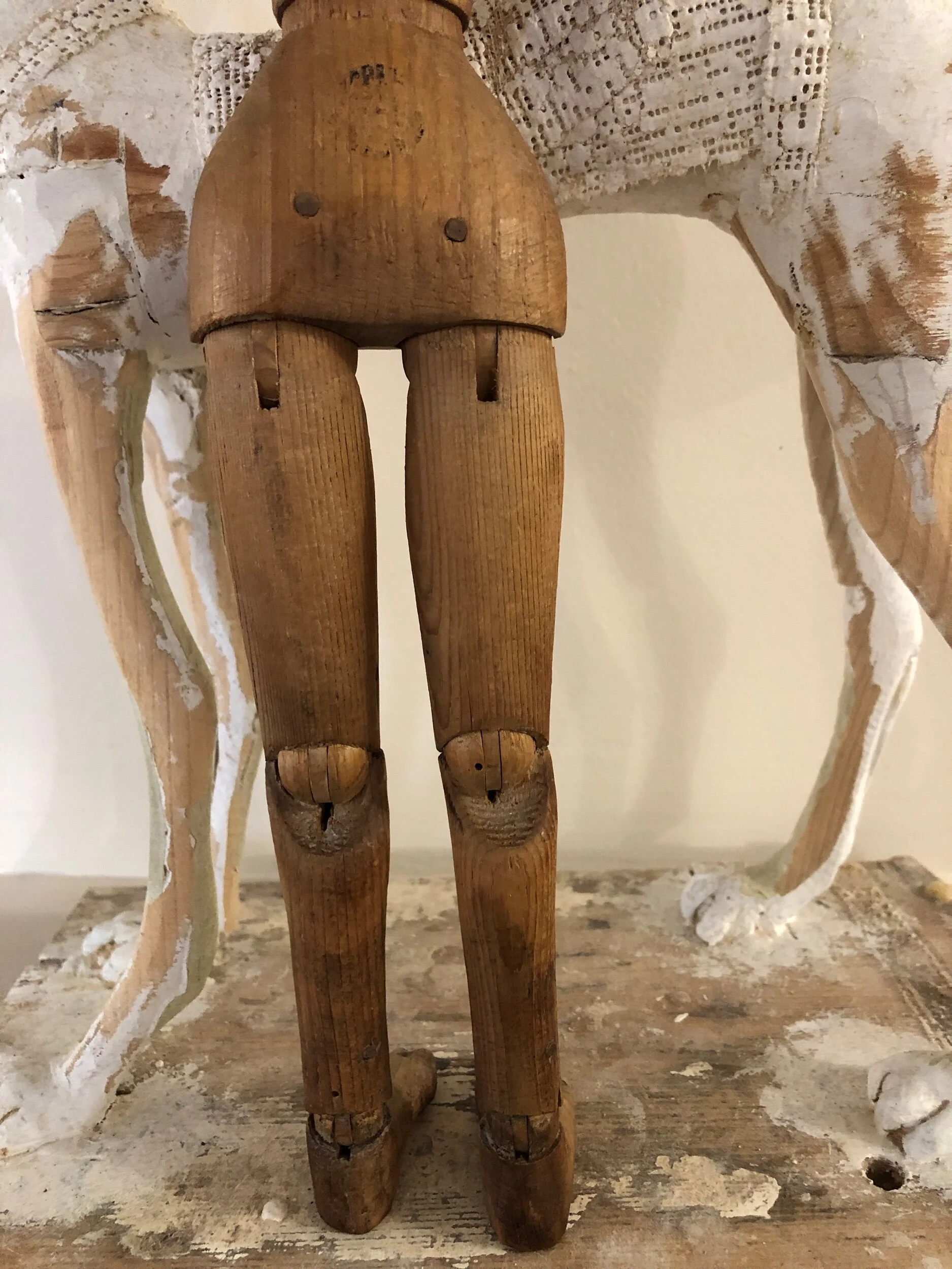 19th Century Artists Lay figure