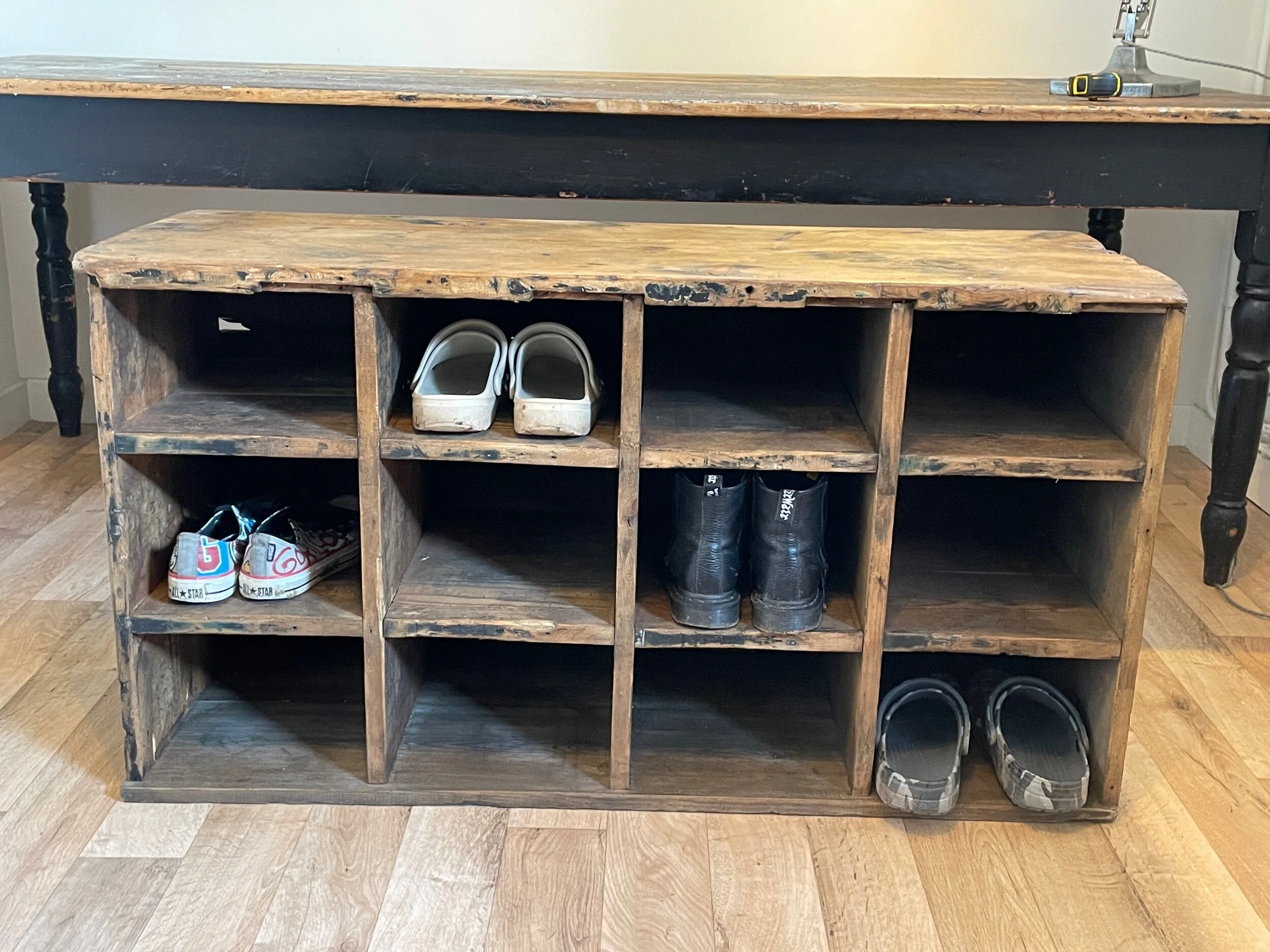 Antique Pine Pigeon Holes