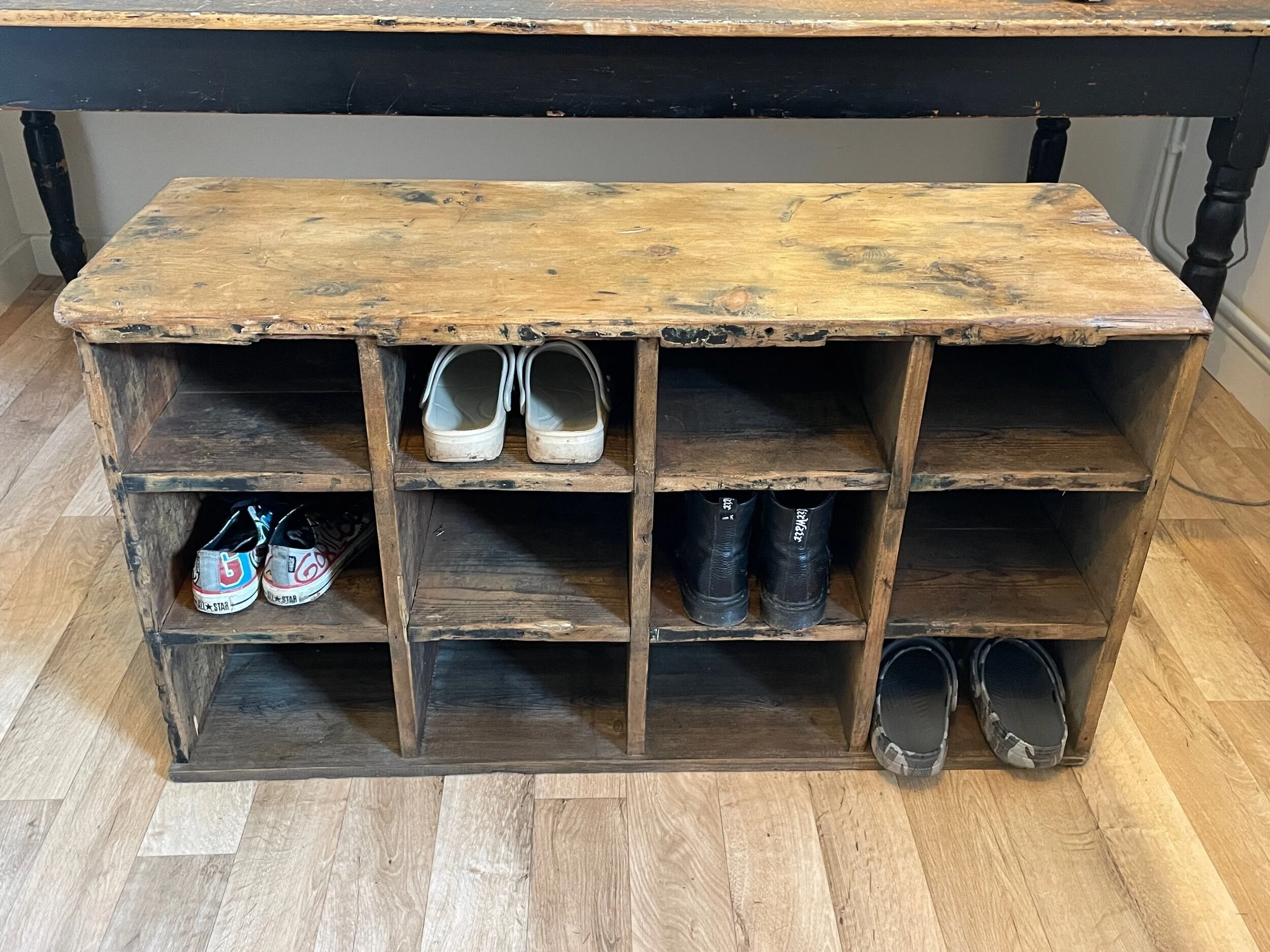 Antique Pine Pigeon Holes