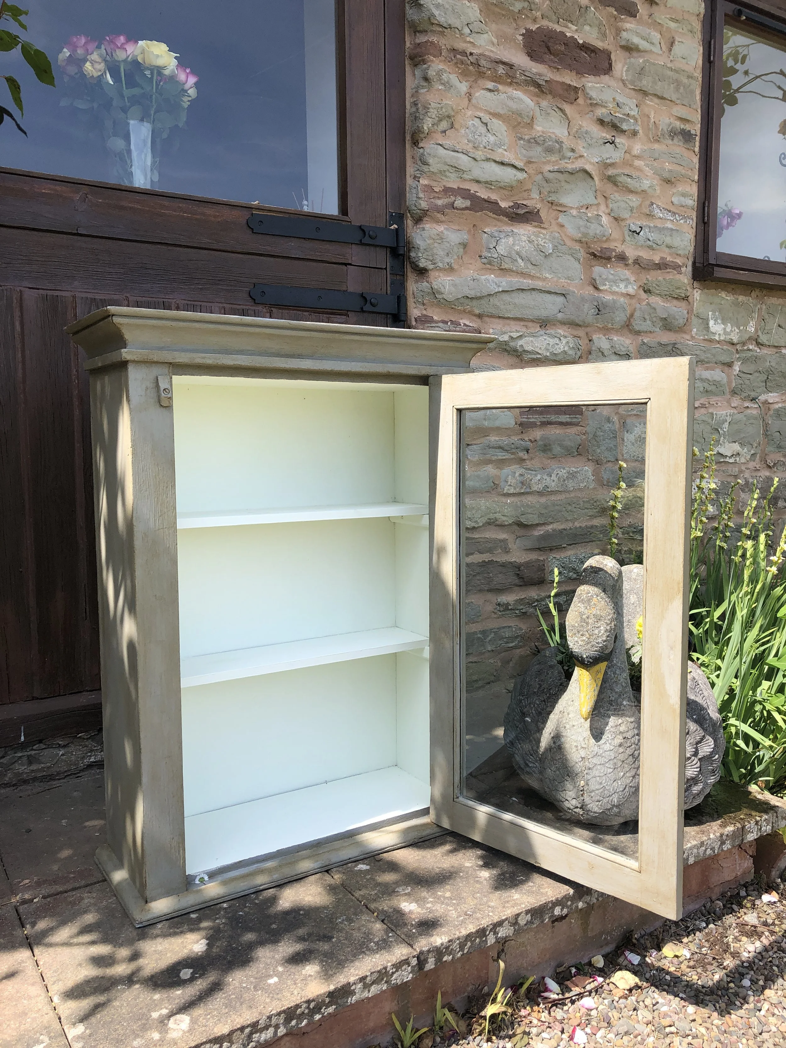 Antique Glazed Cabinet