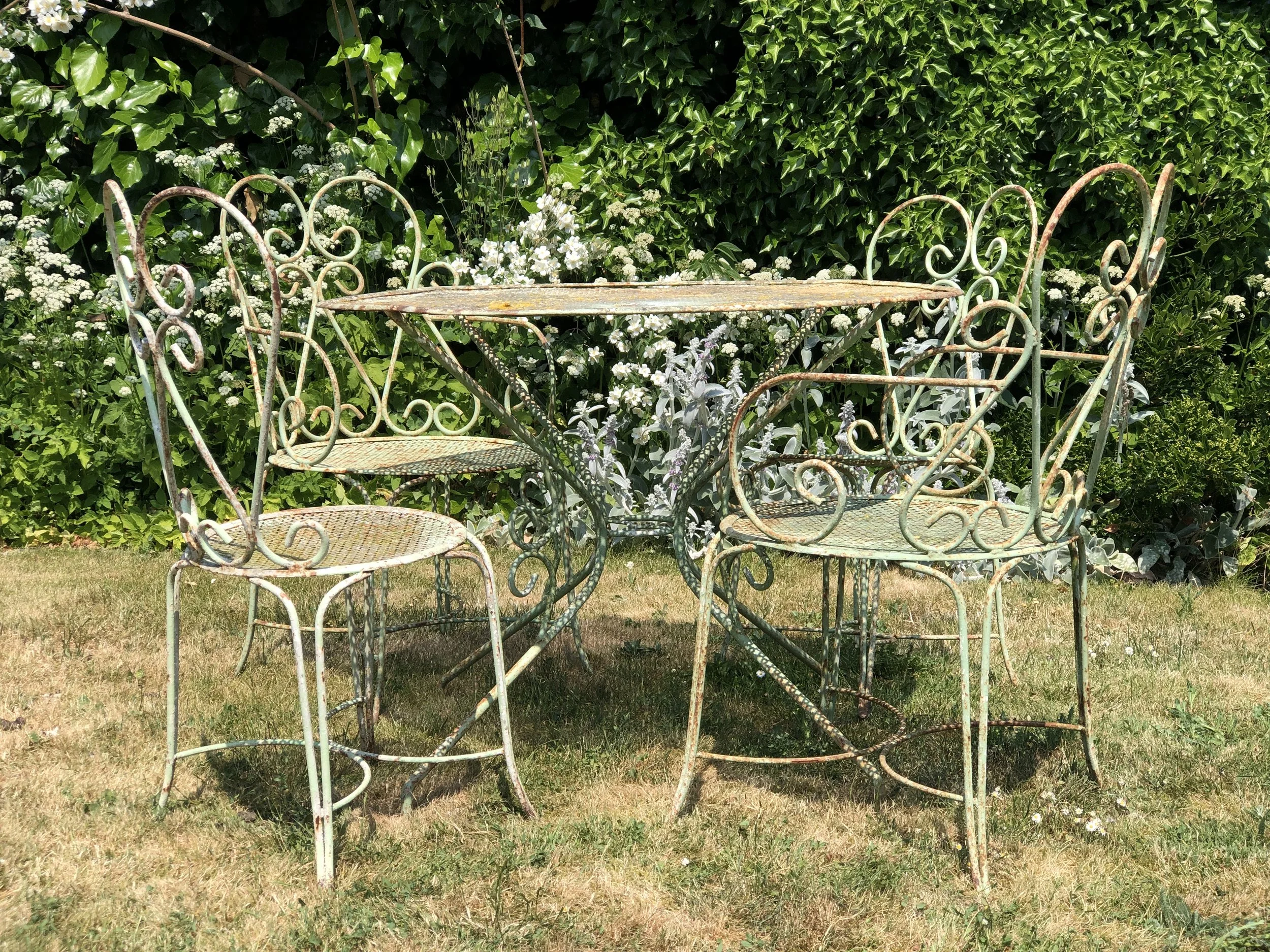 French Garden Table and Chairs