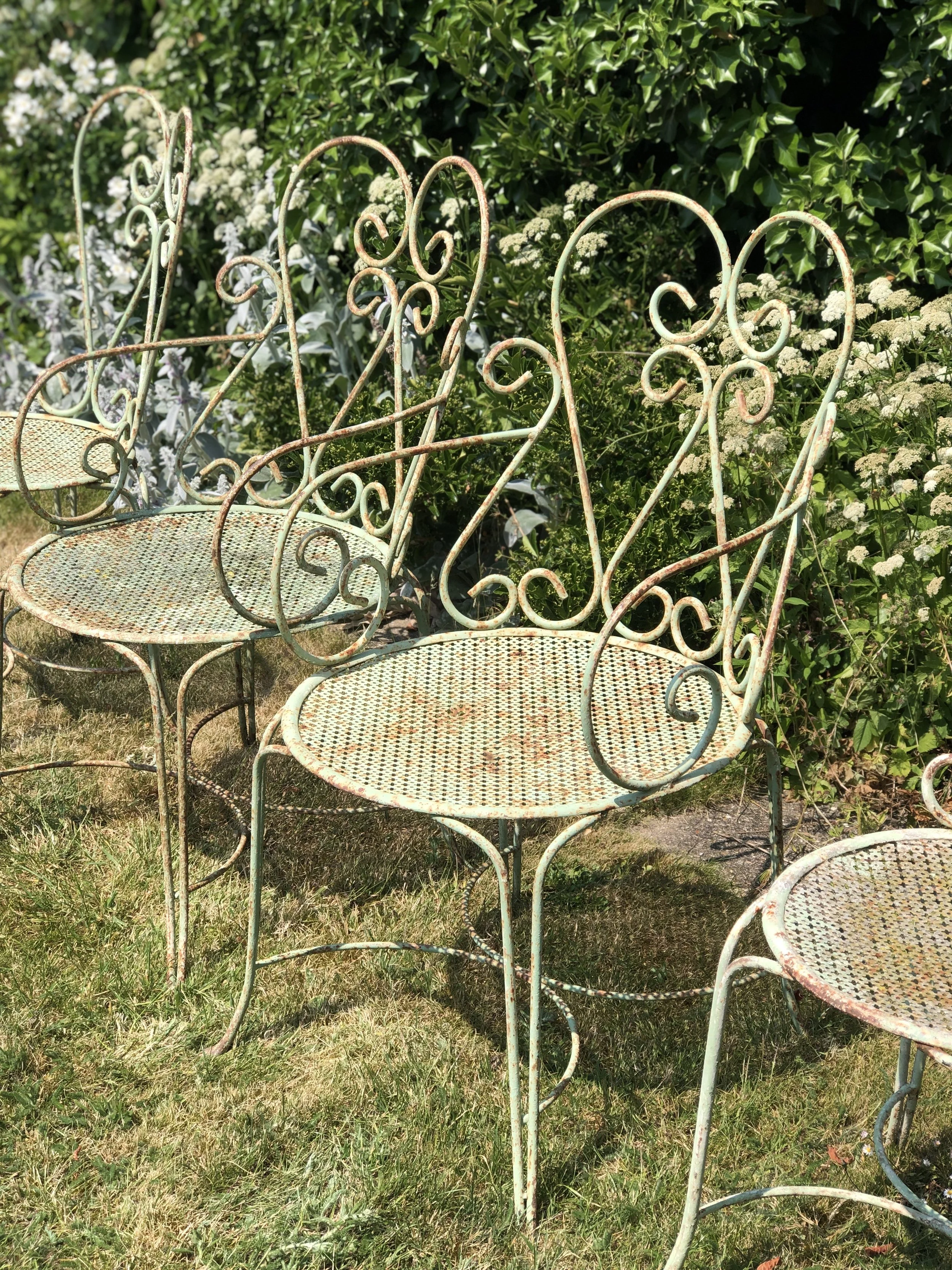French Garden Table and Chairs