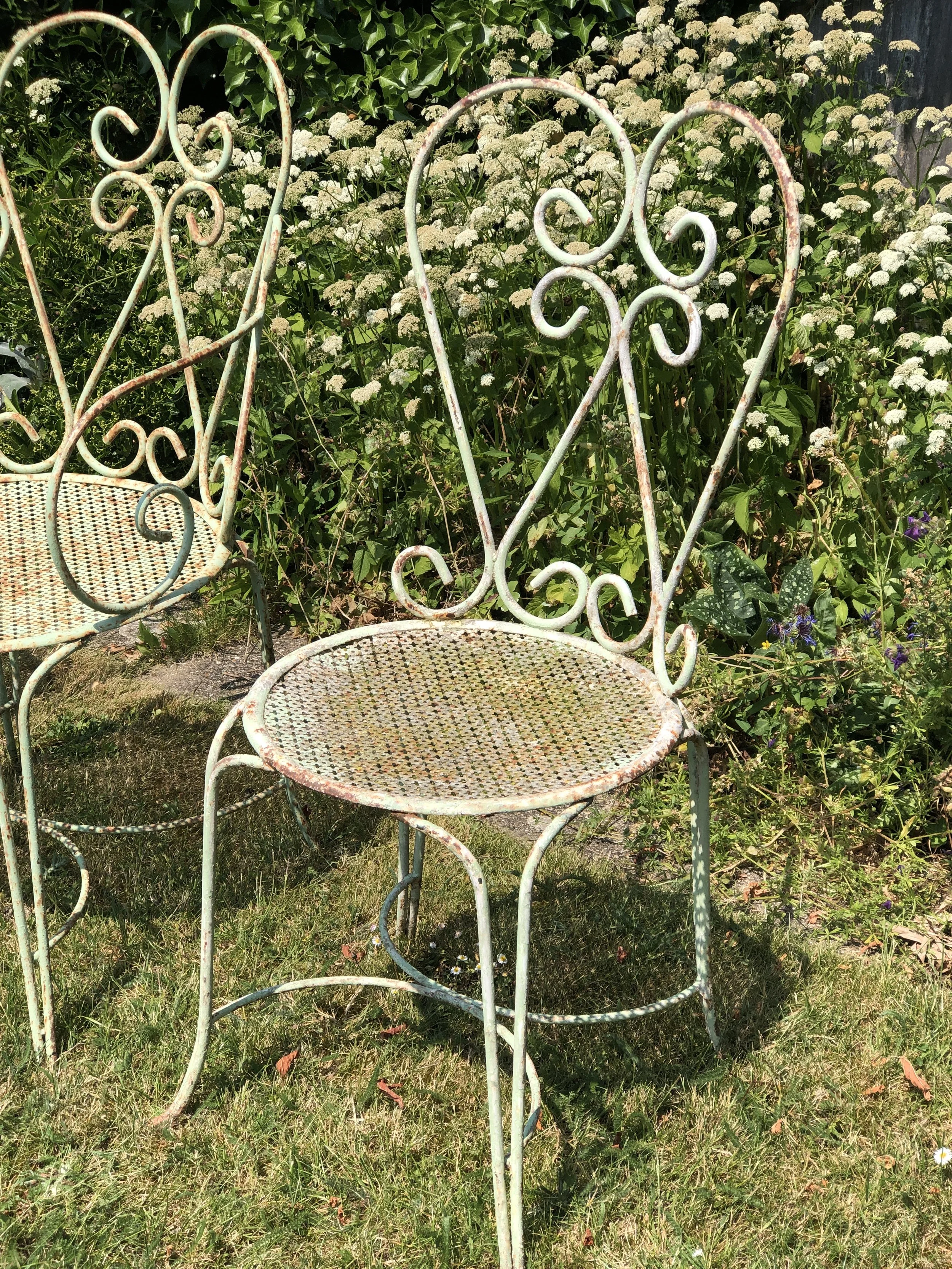 French Garden Table and Chairs