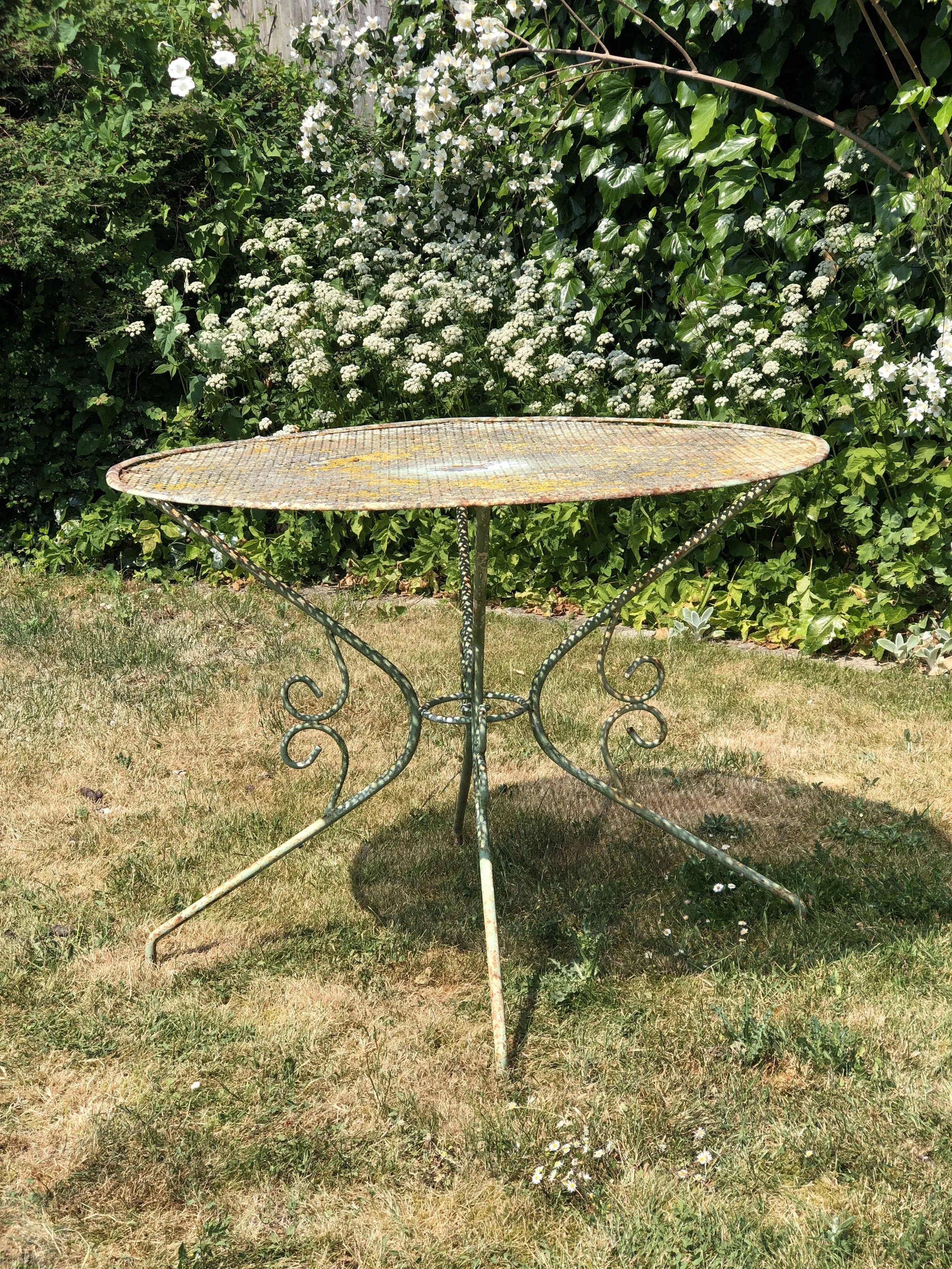 French Garden Table and Chairs