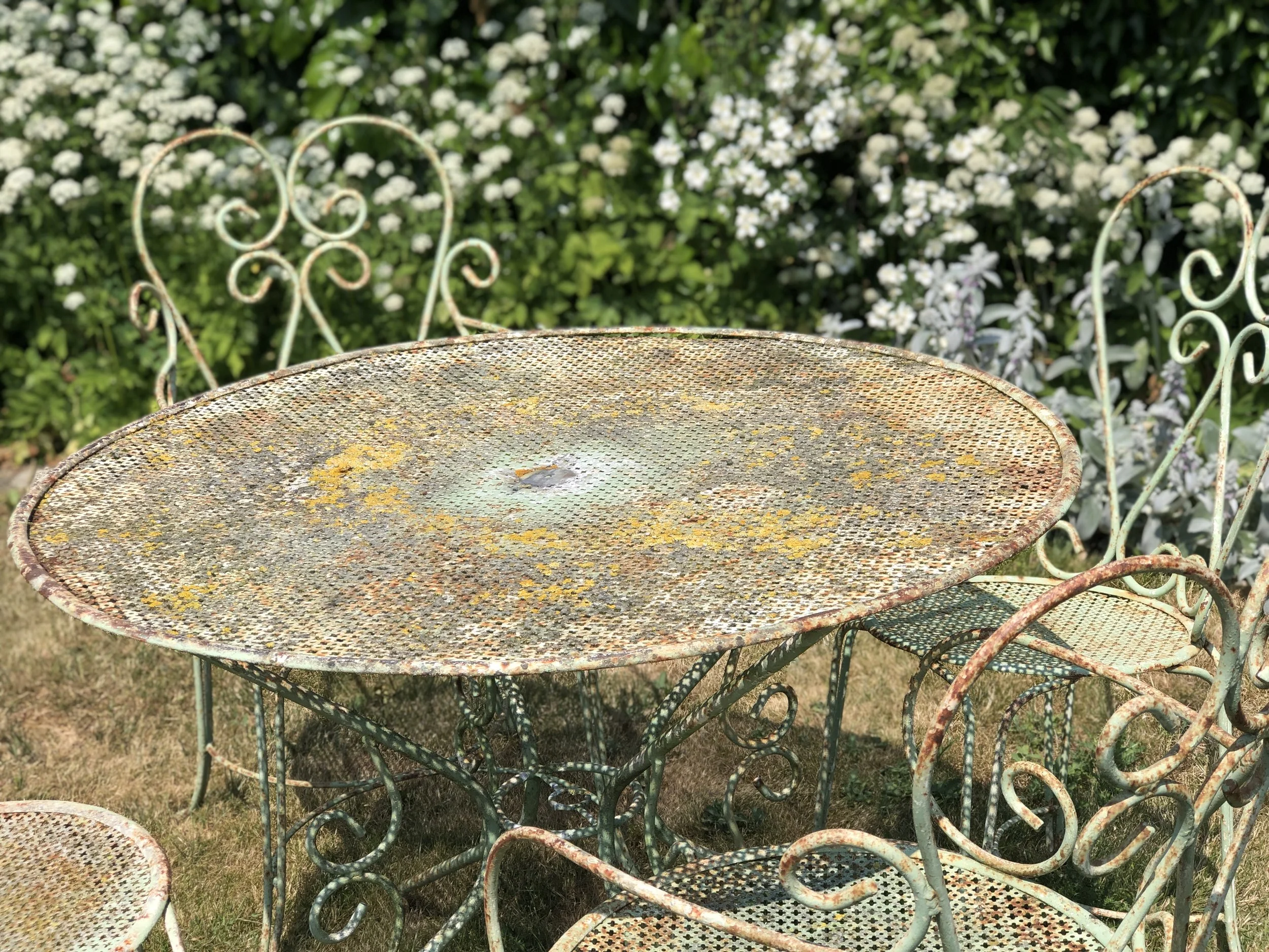French Garden Table and Chairs