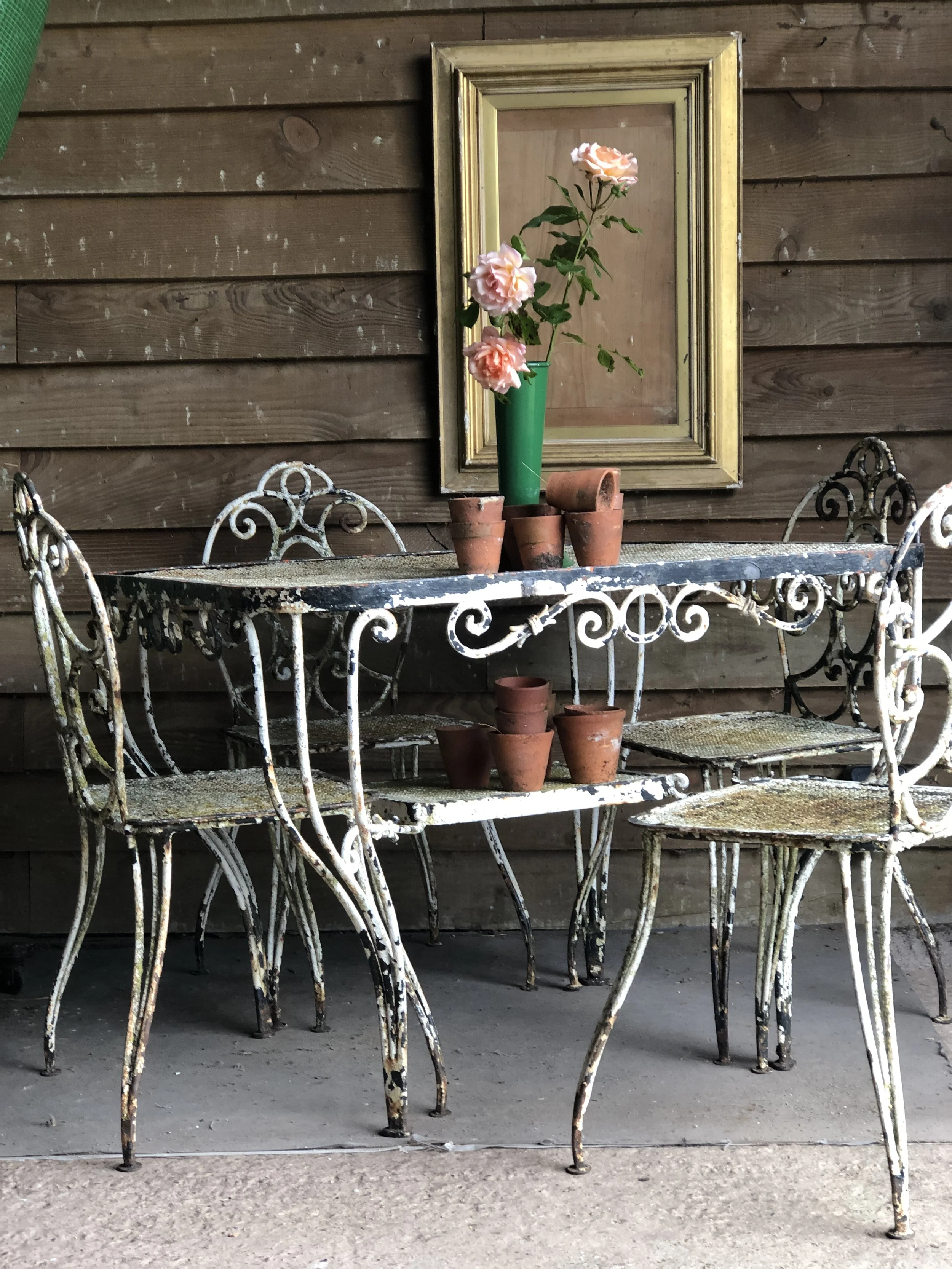 French Garden Table And Chairs
