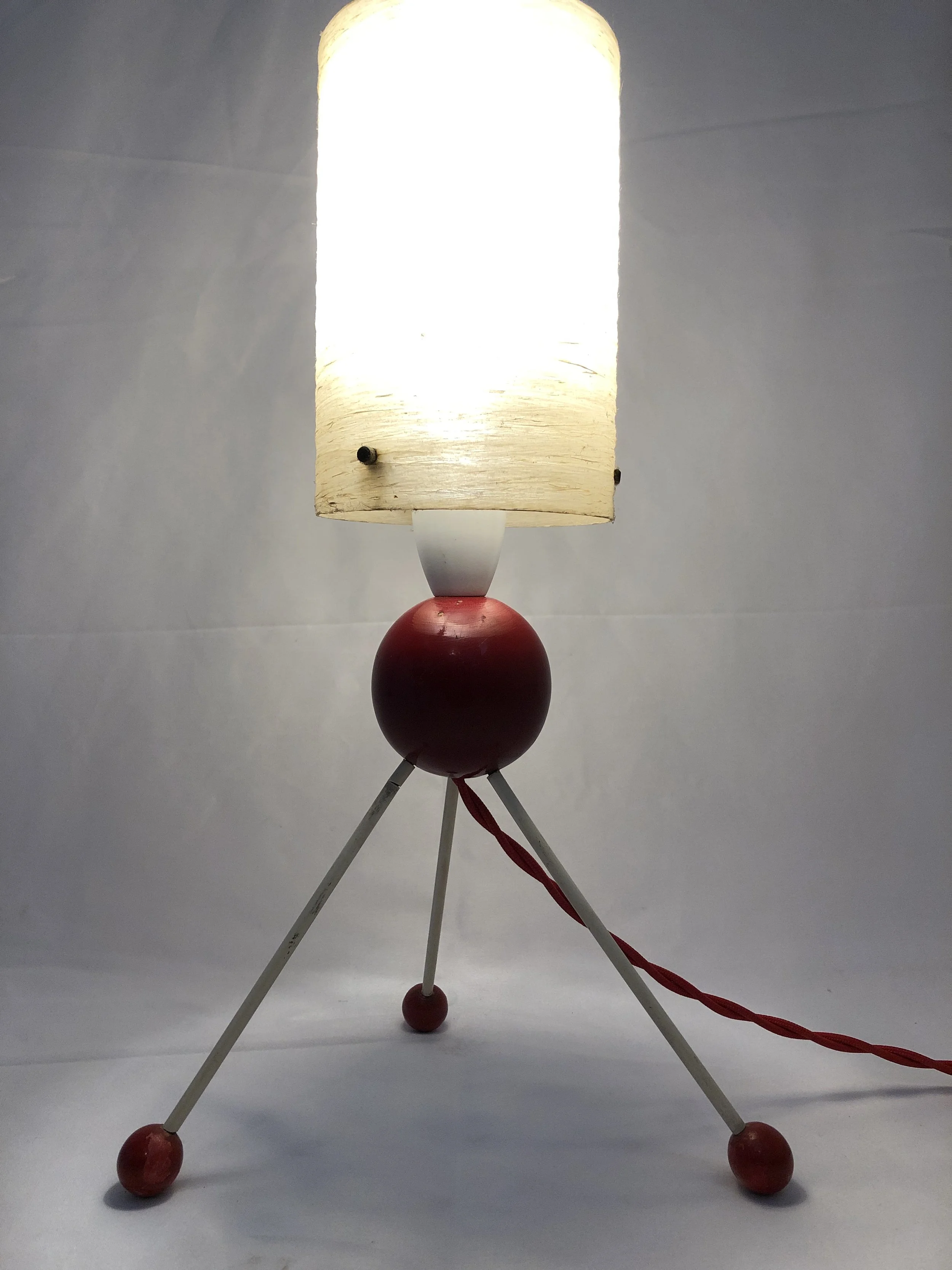 1950s Atomic Tripod Lamp