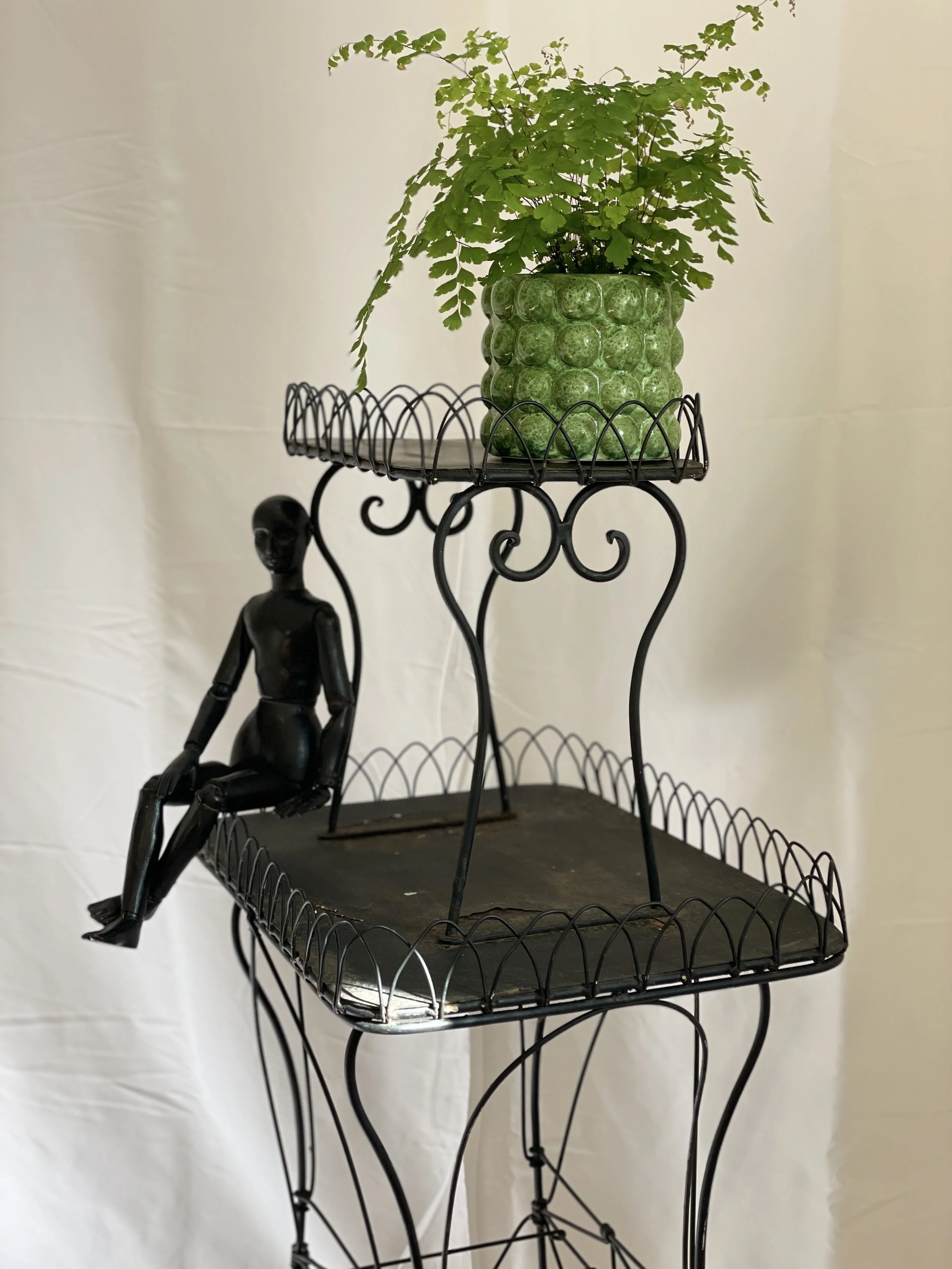 DIGS INTERIORS Wirework Plant Stand