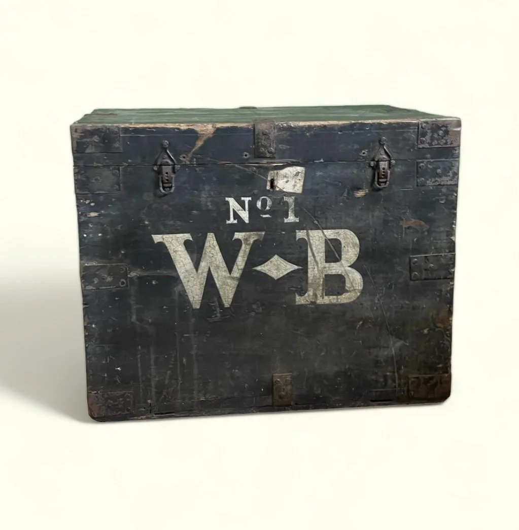 19th Century English Trunk