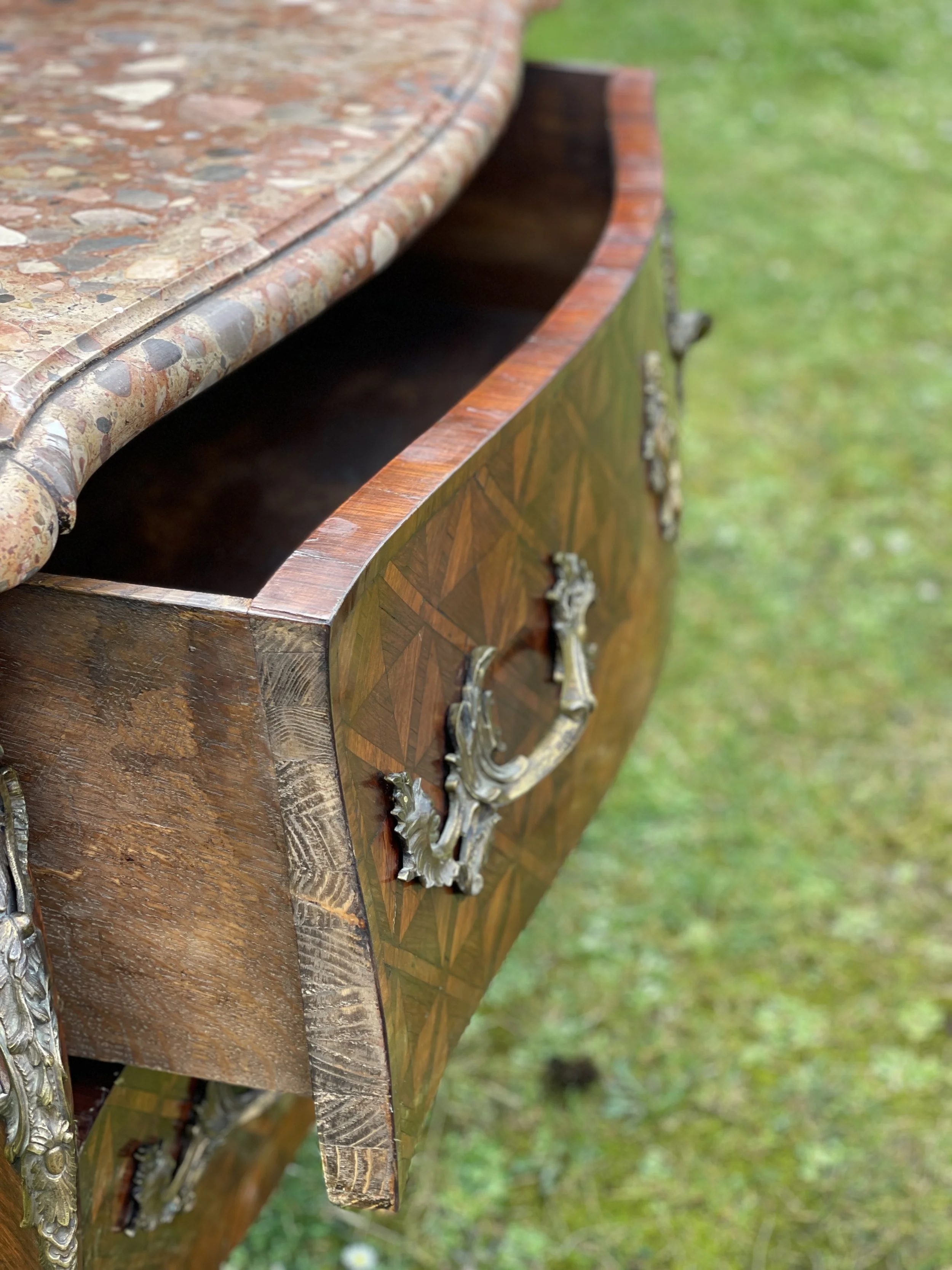 French Commode Tombeau
