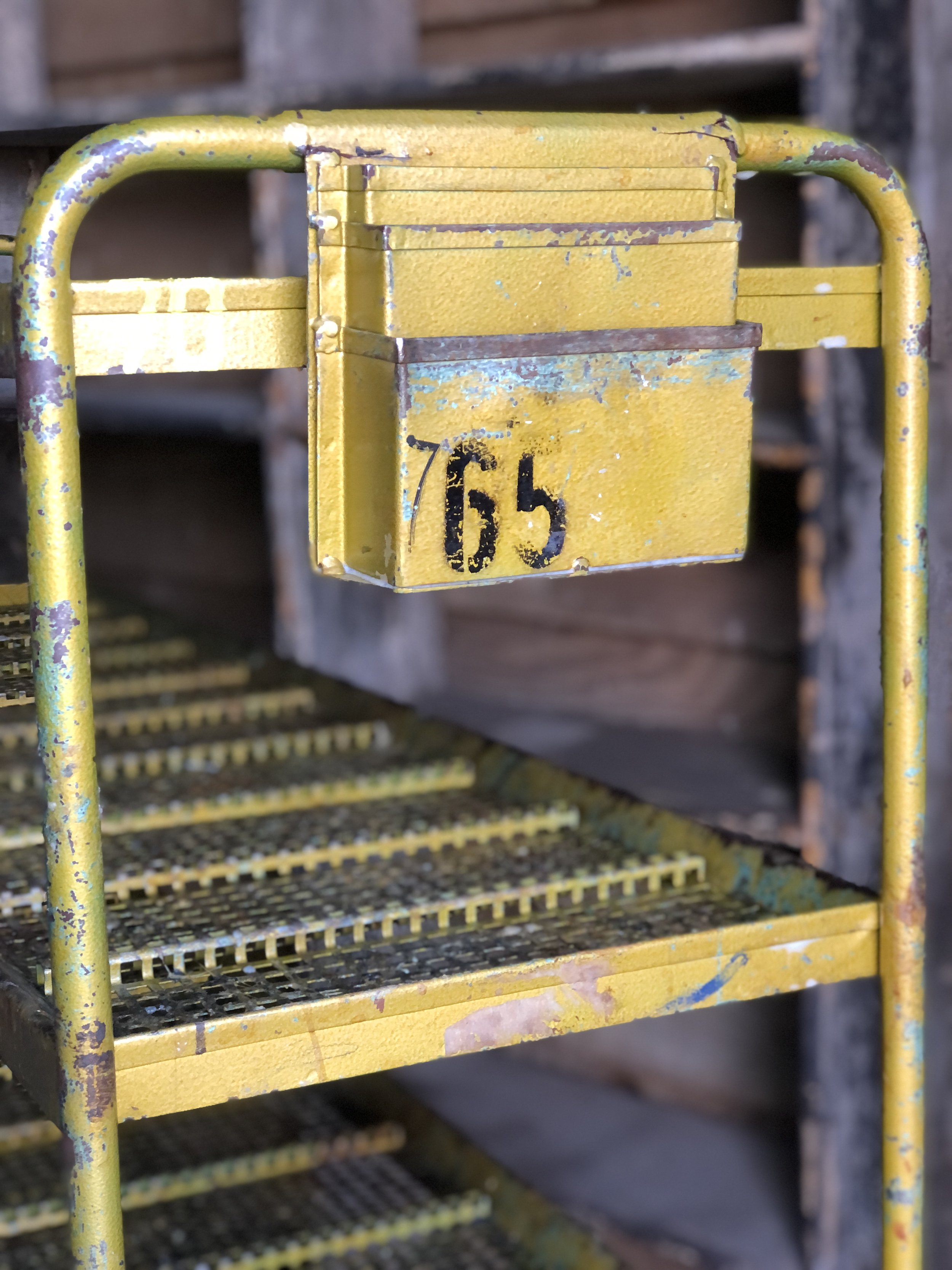 Industrial Steel Factory Shoe Rack