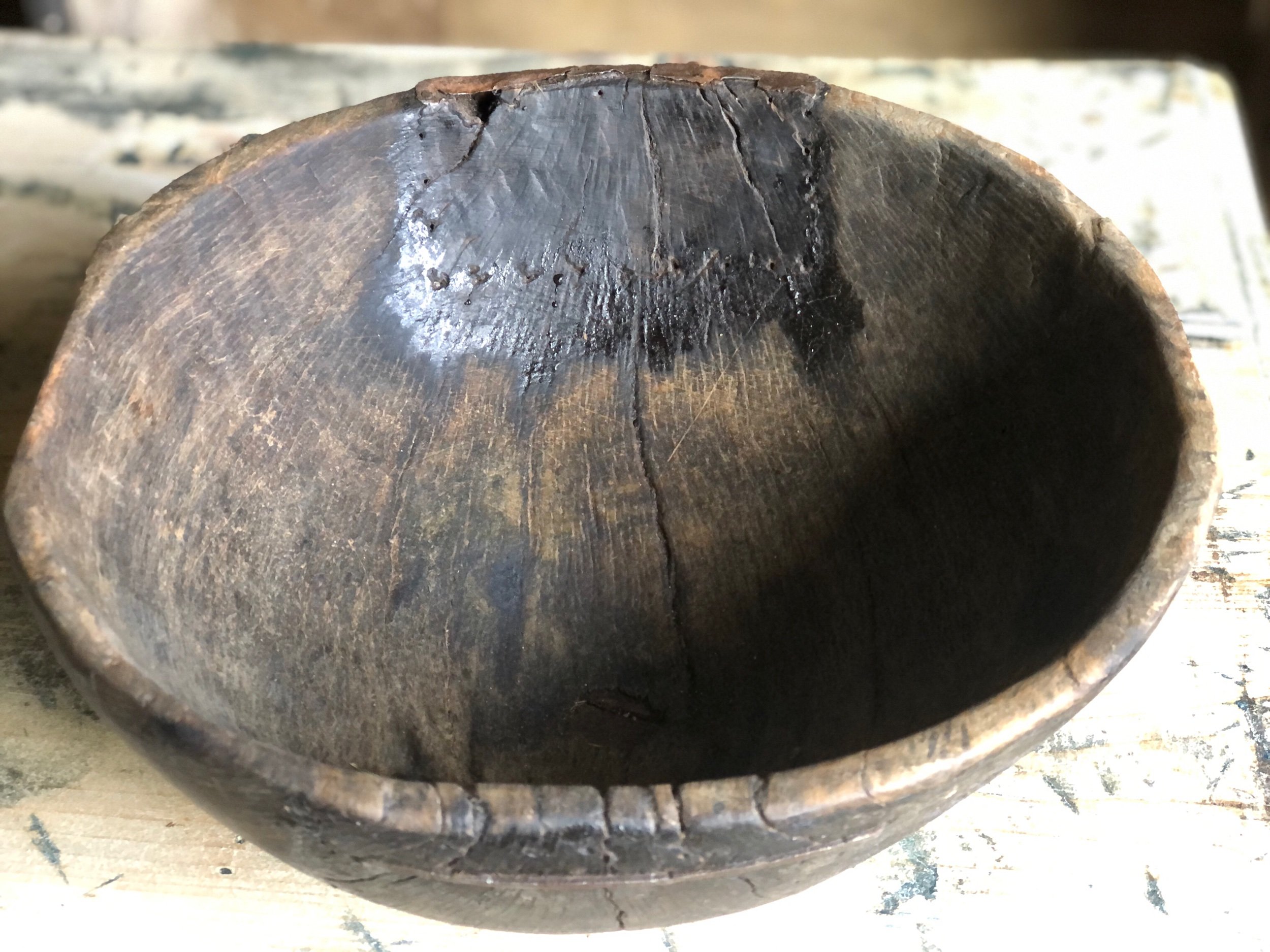 19th Century Spanish Shepherds Bowl