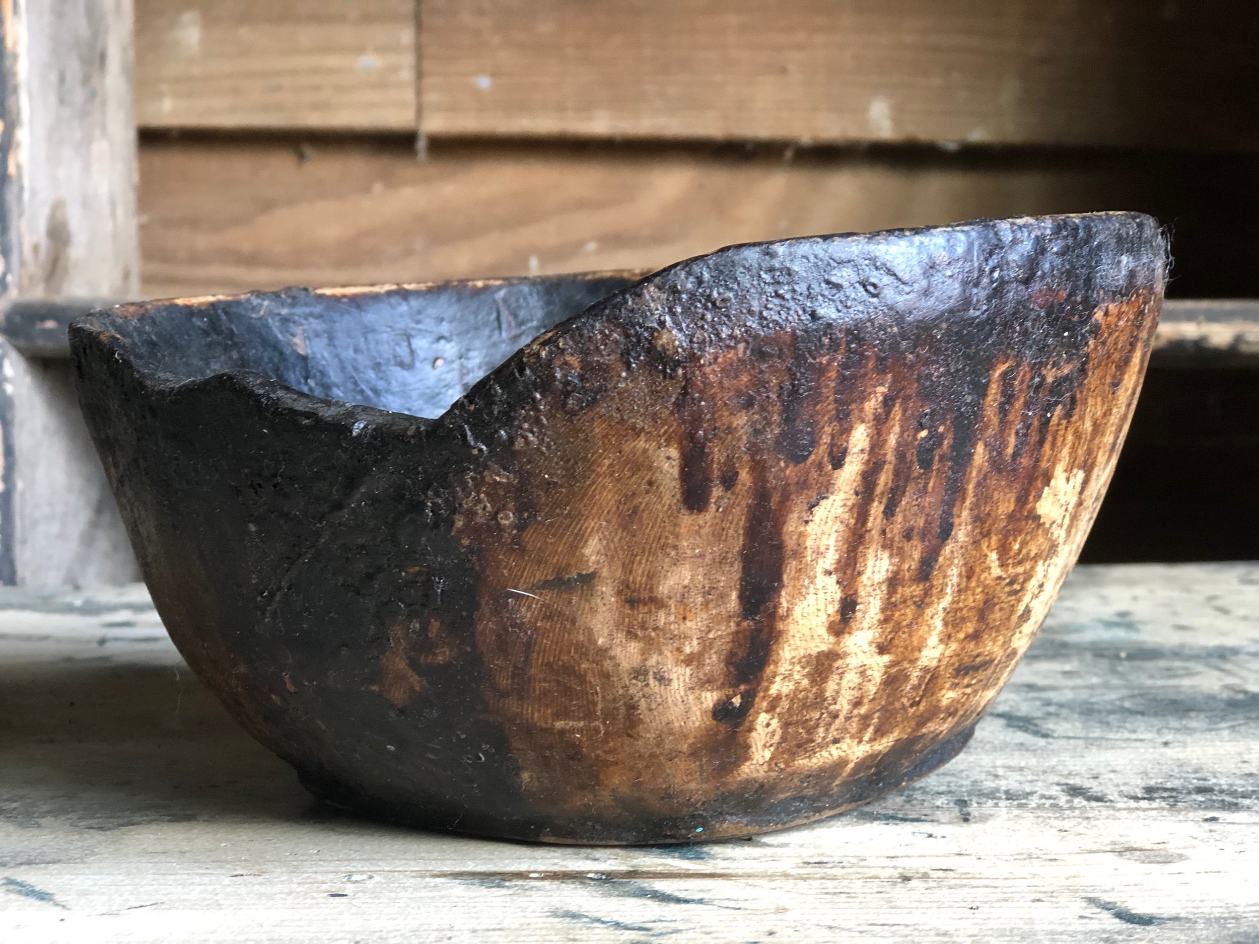 Antique Spanish Shepherds Bowl