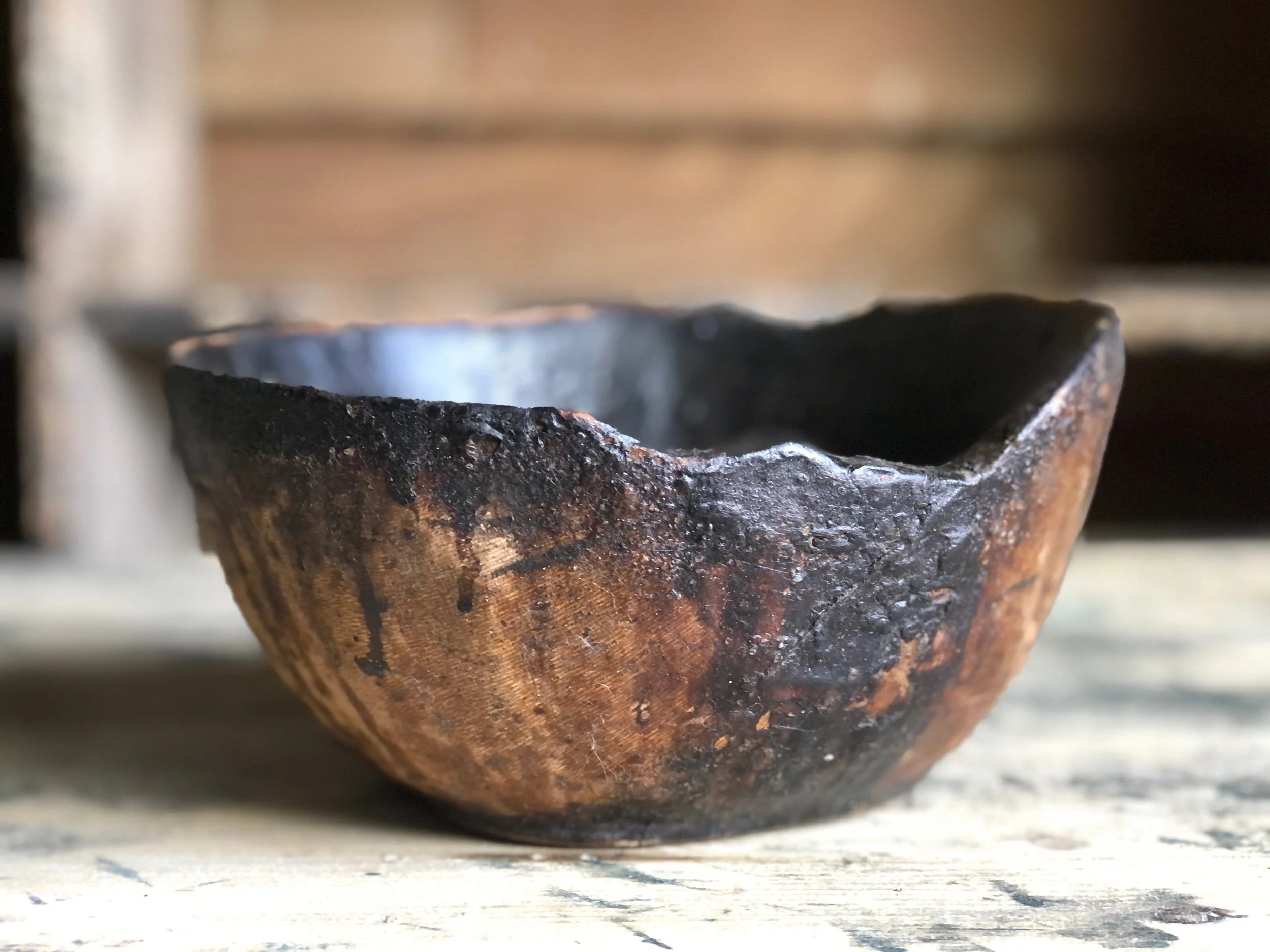 Antique Spanish Shepherds Bowl