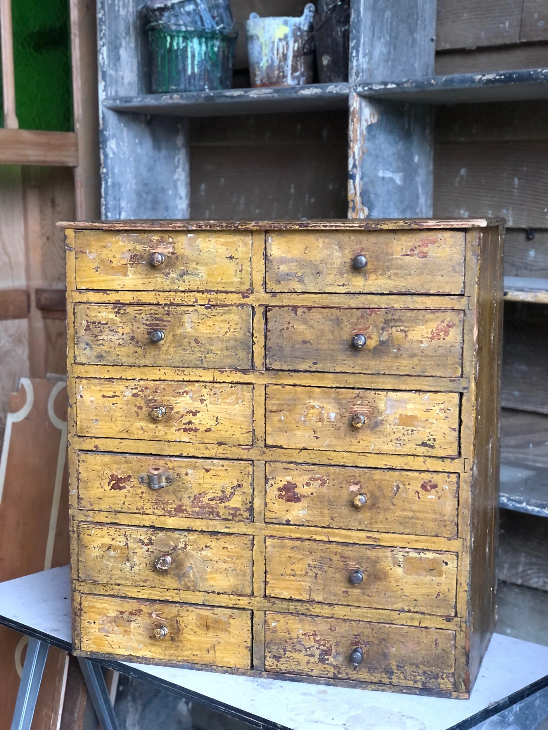 Victorian Counter Top Drawers