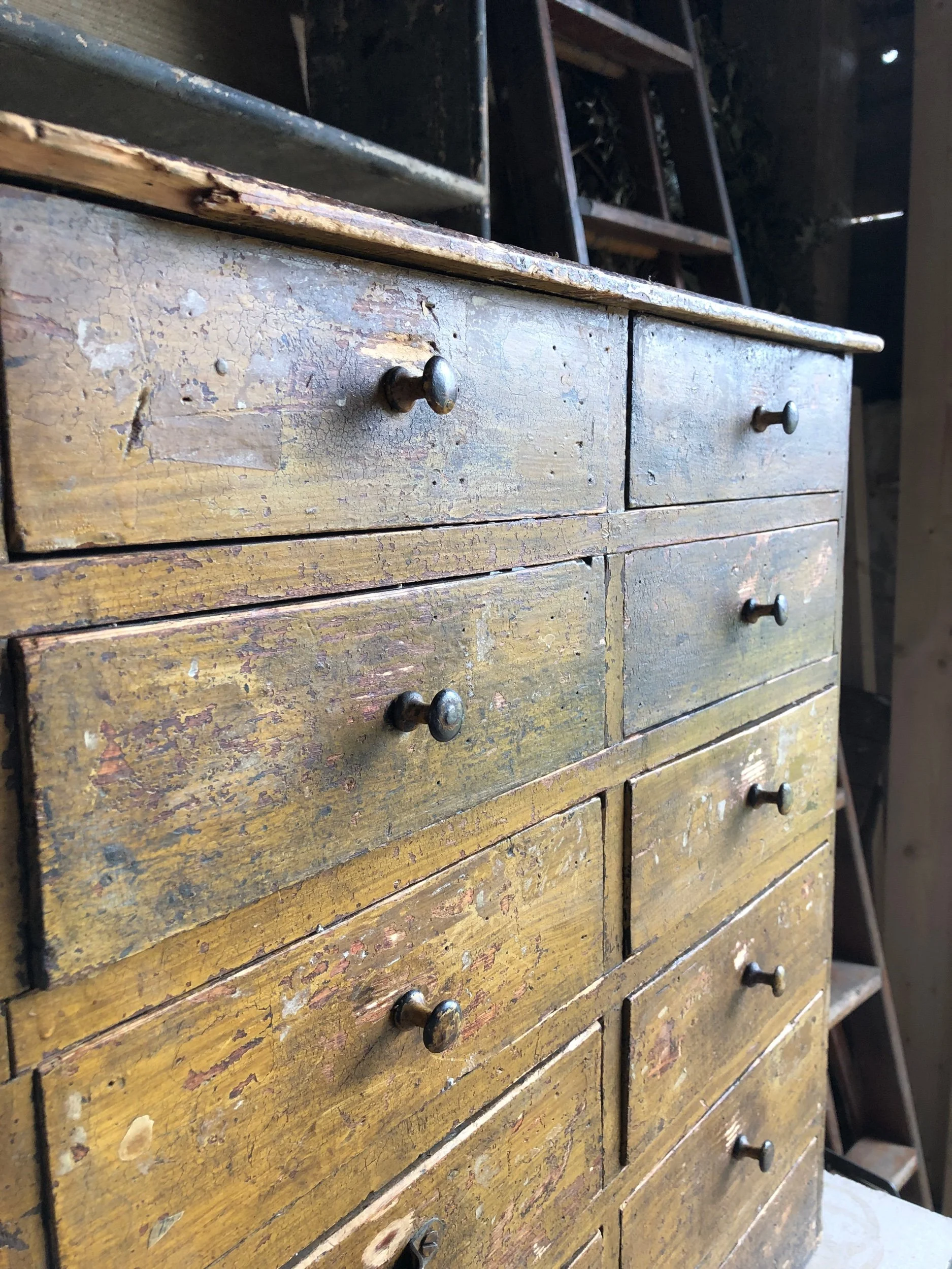Victorian Counter Top Drawers