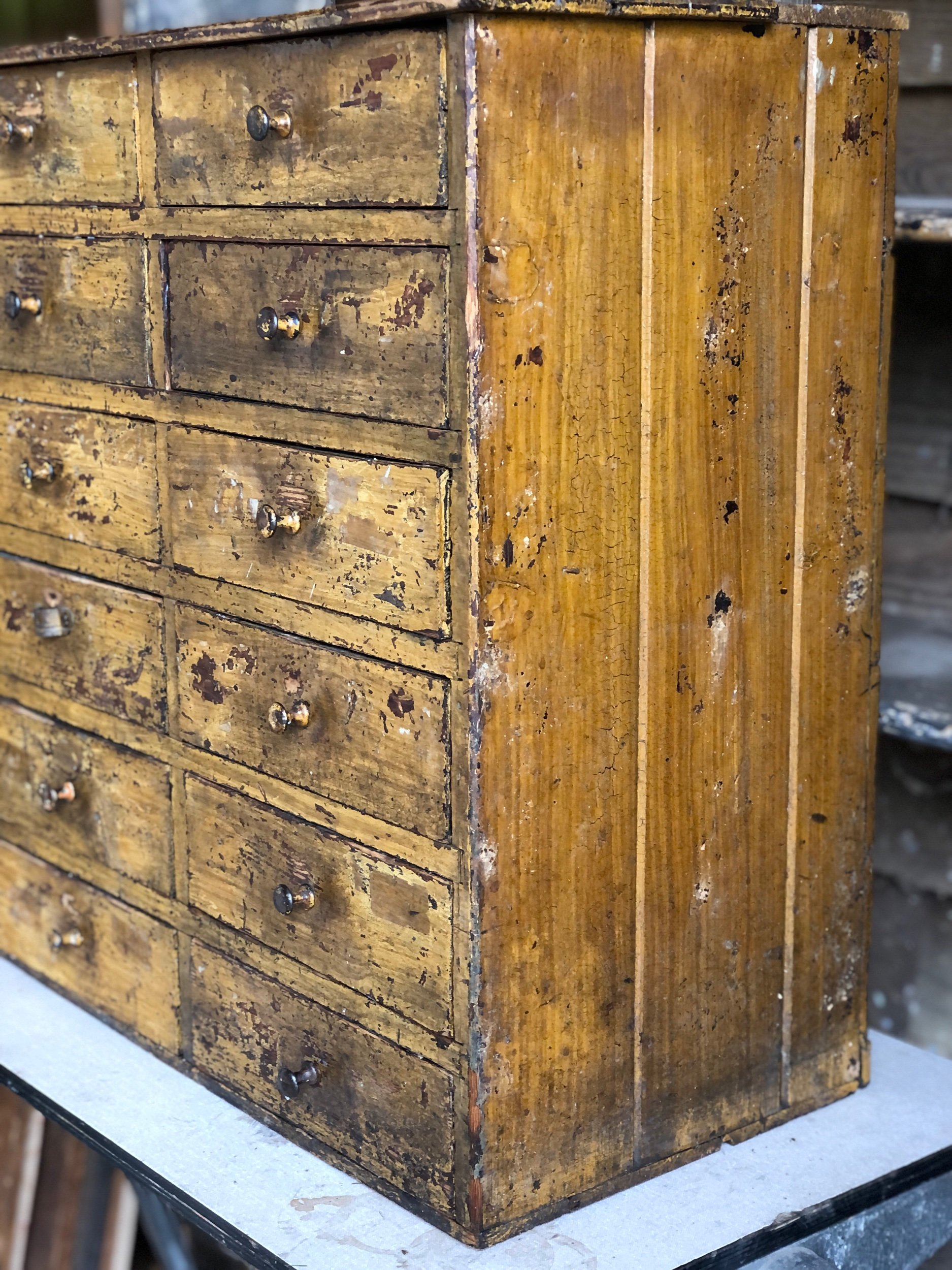Victorian Counter Top Drawers