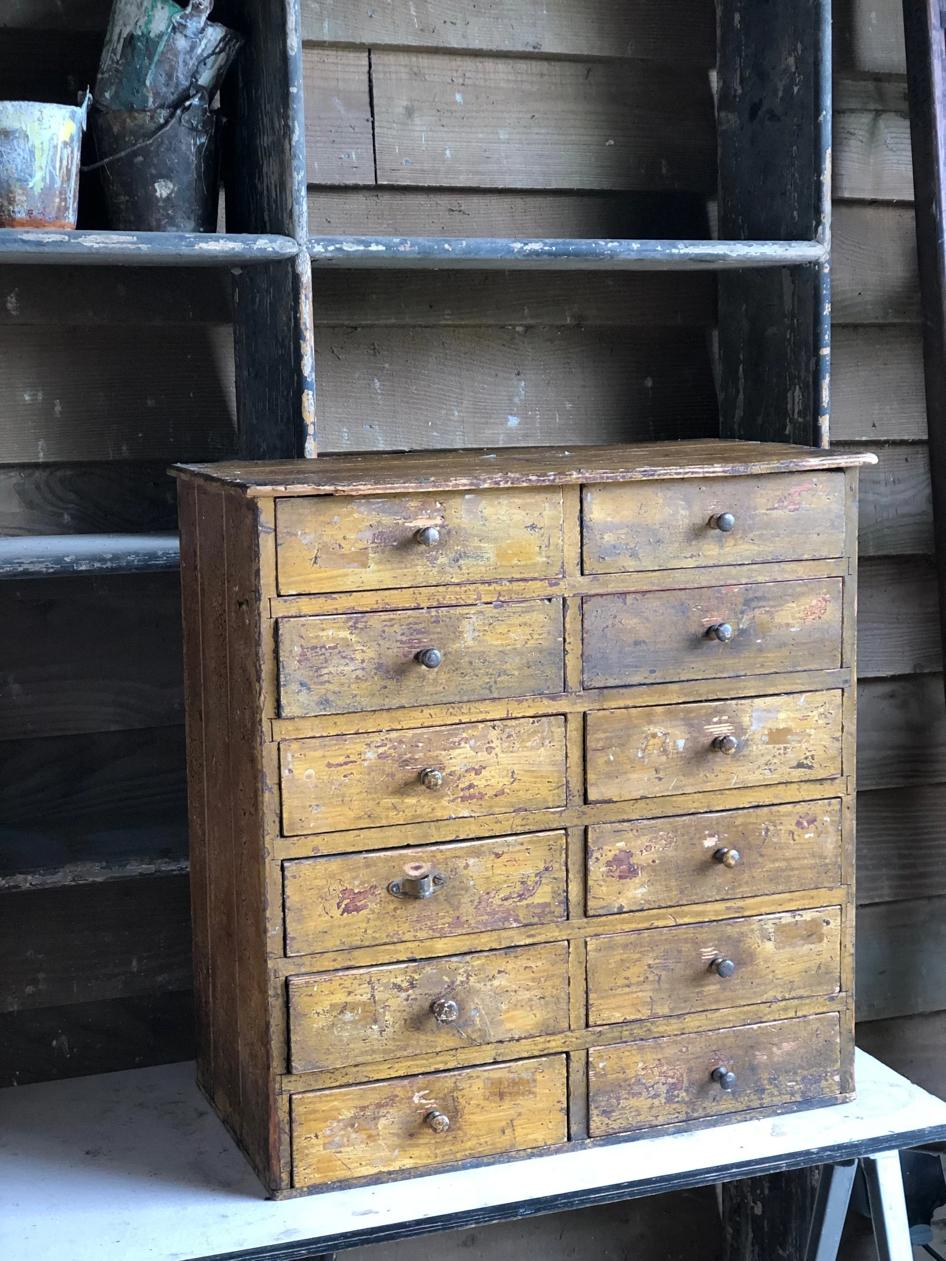 Victorian Counter Top Drawers