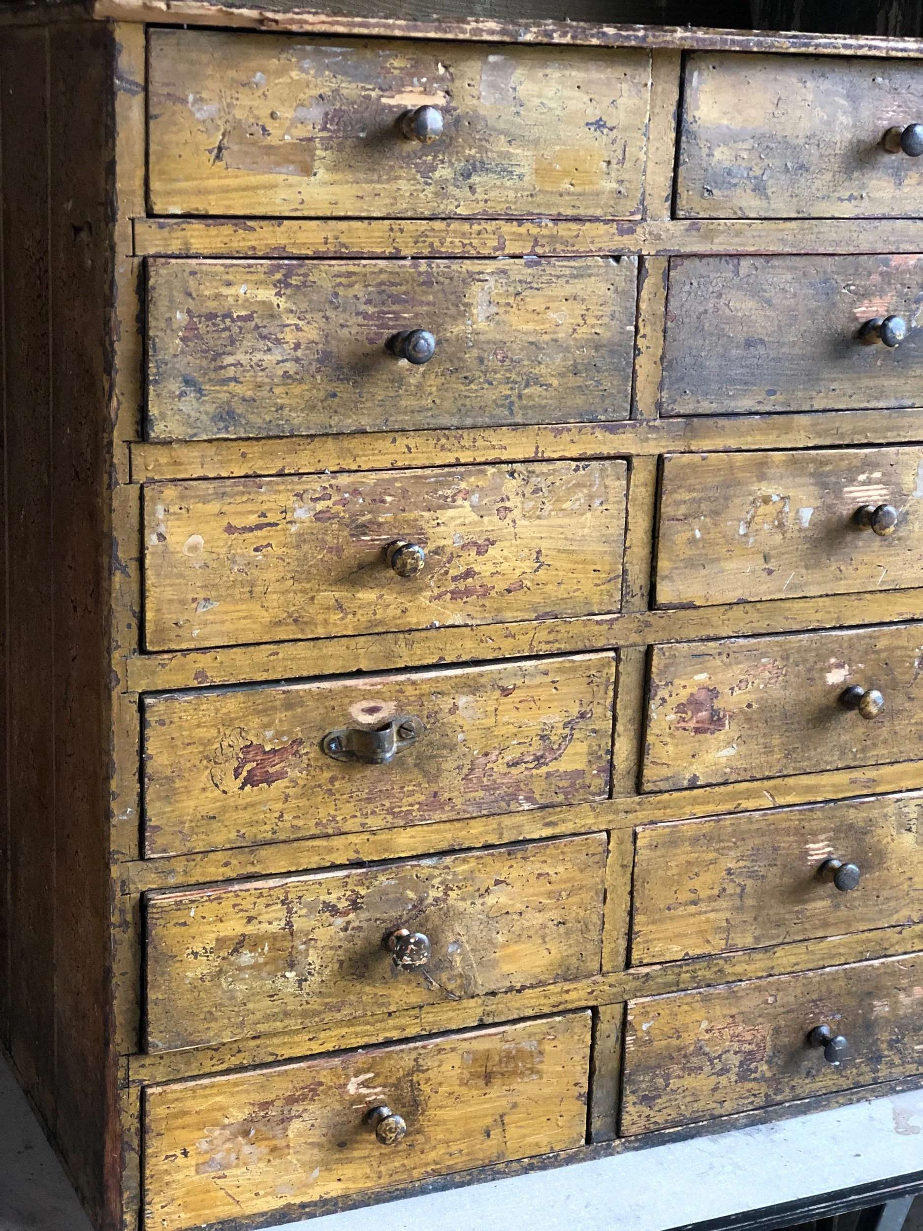 Victorian Counter Top Drawers