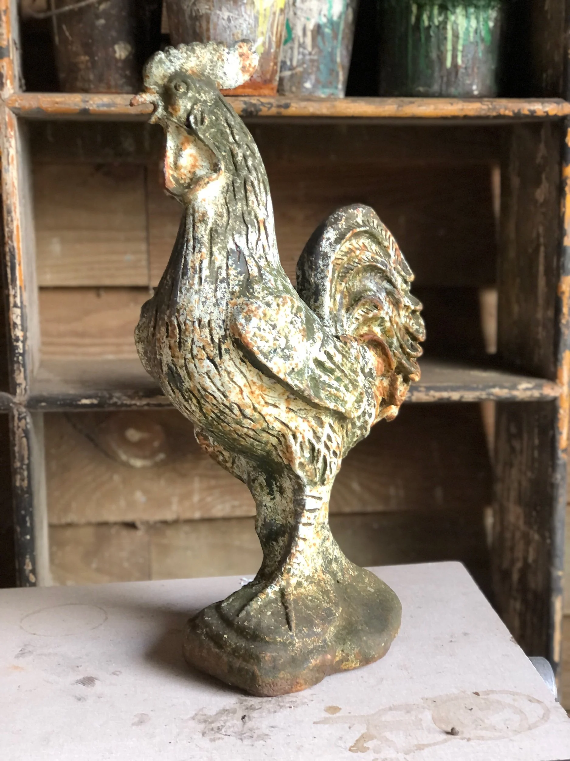 Cast Iron Rooster