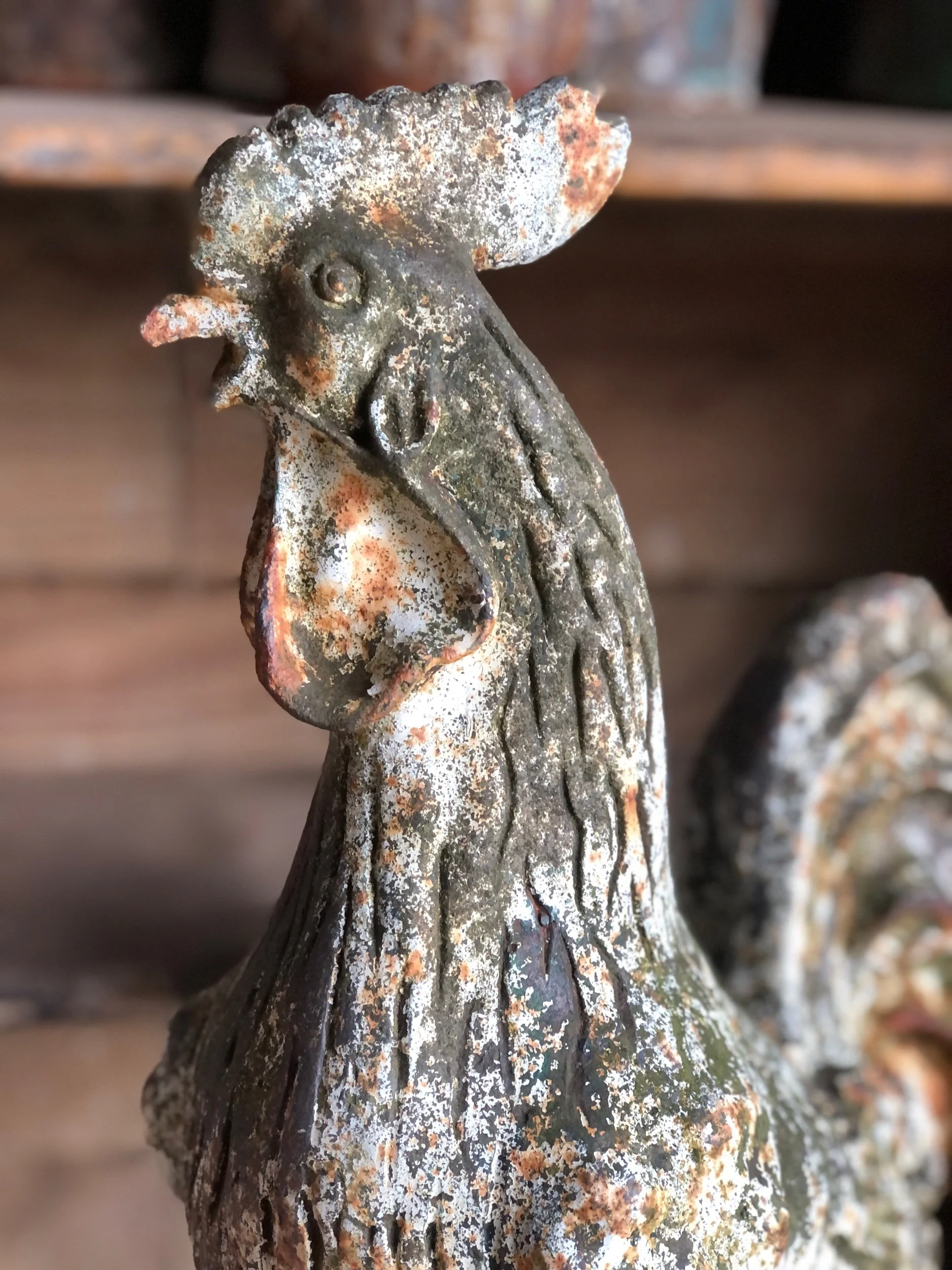 Cast Iron Rooster